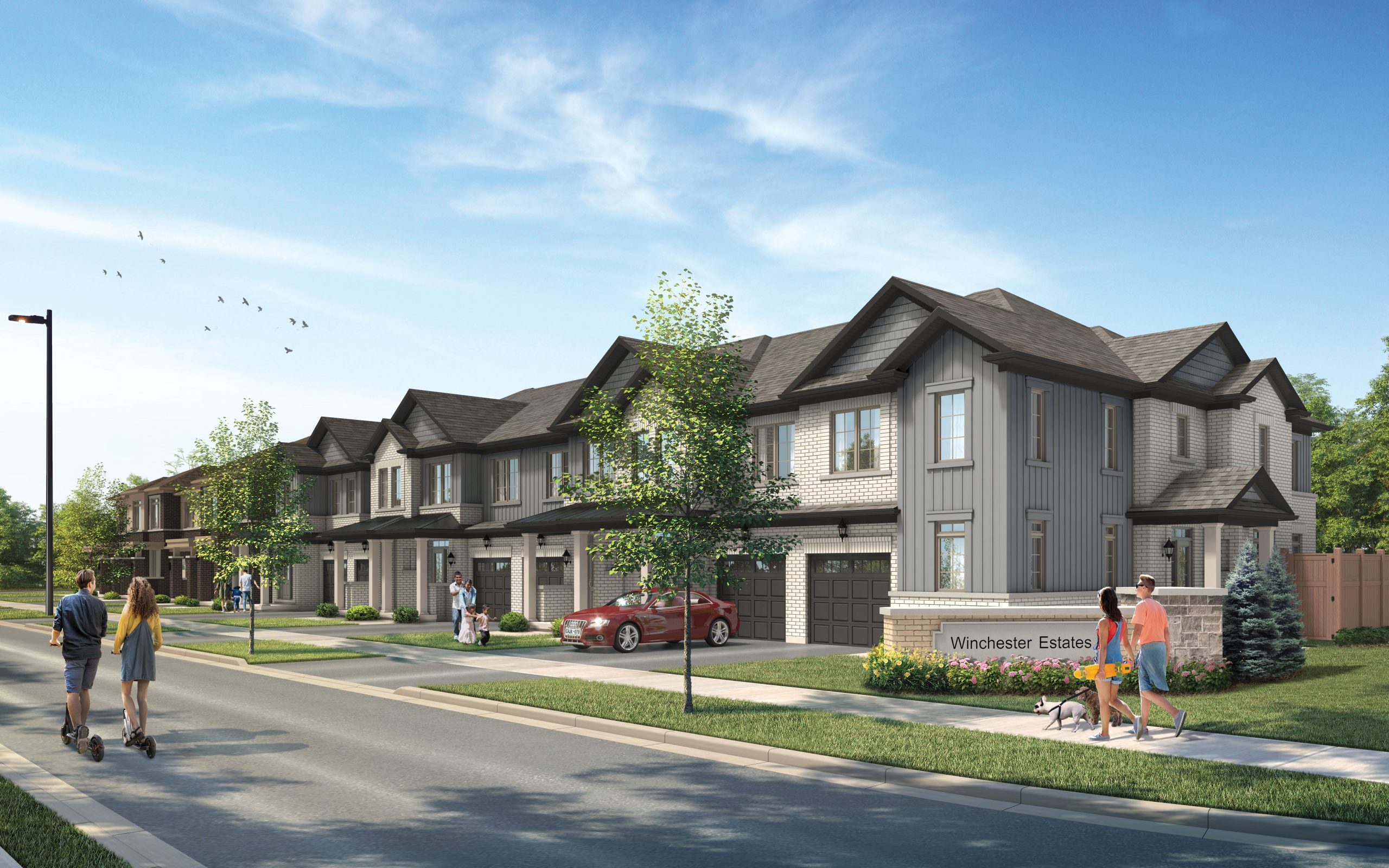 Winchester Estates in Oshawa — rendering 2