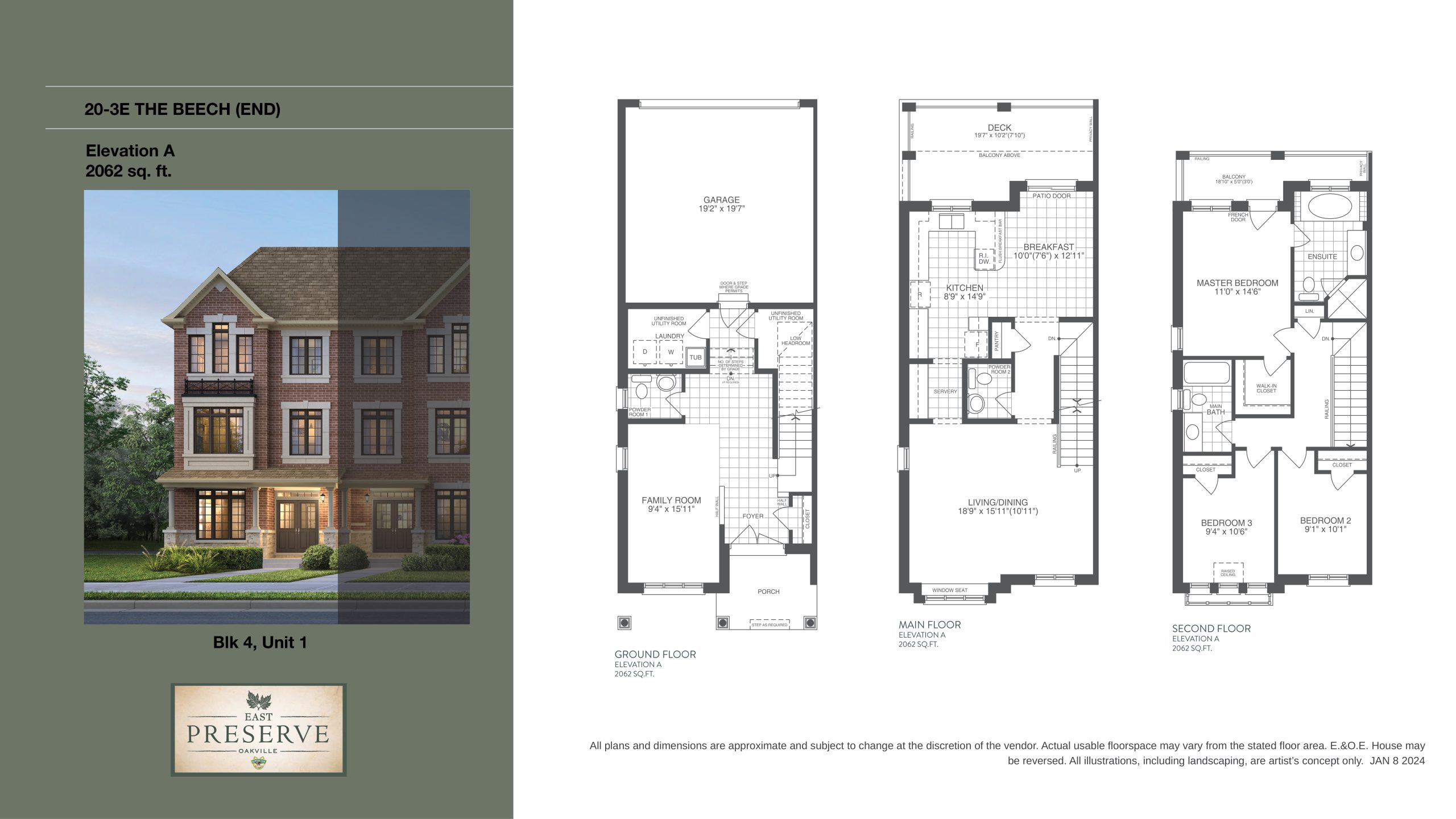 20-3E The Beech End (Blk 4, Unit 1) floor plan