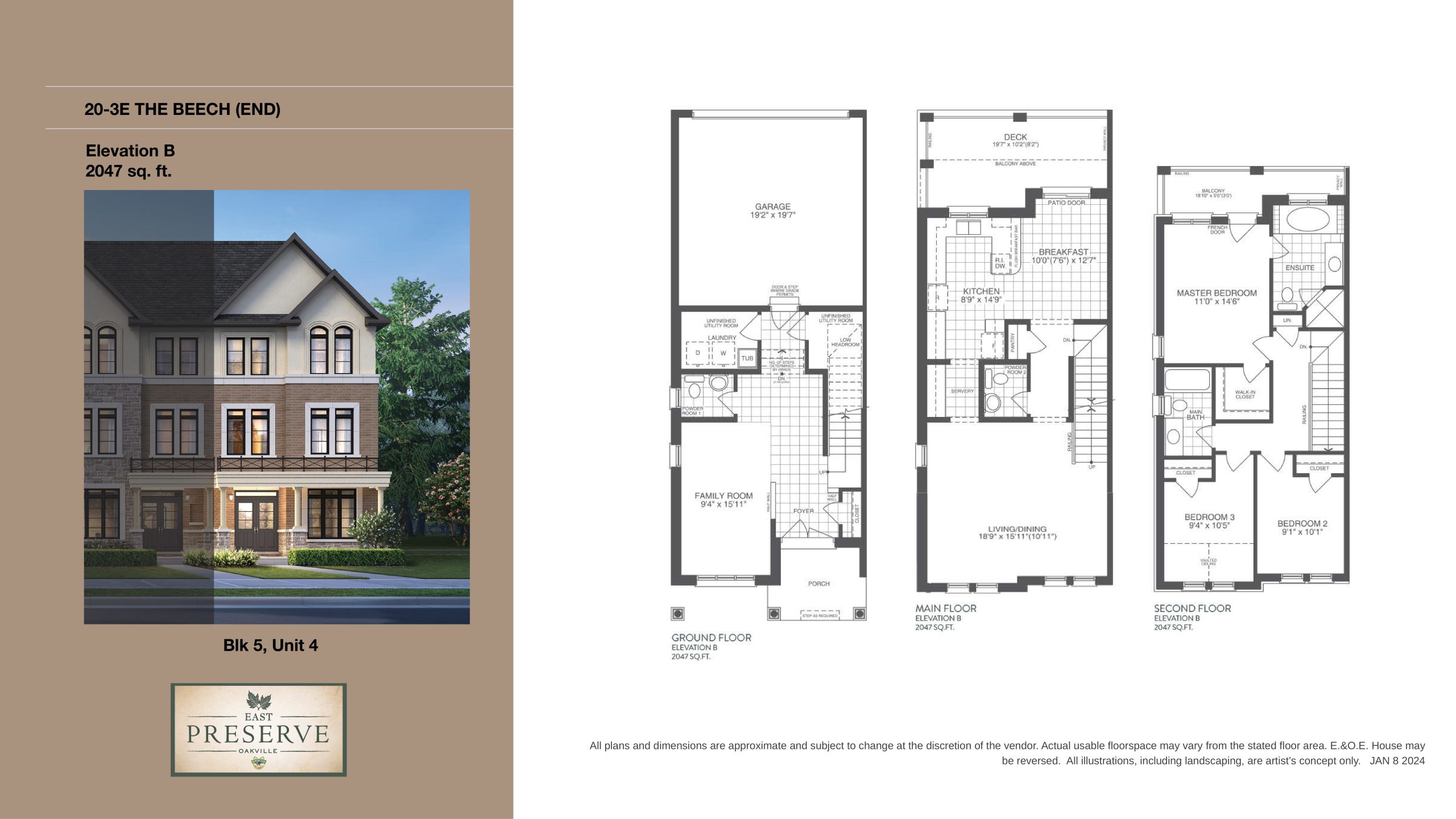 20-3E The Beech End (Blk 5, Unit 4) floor plan