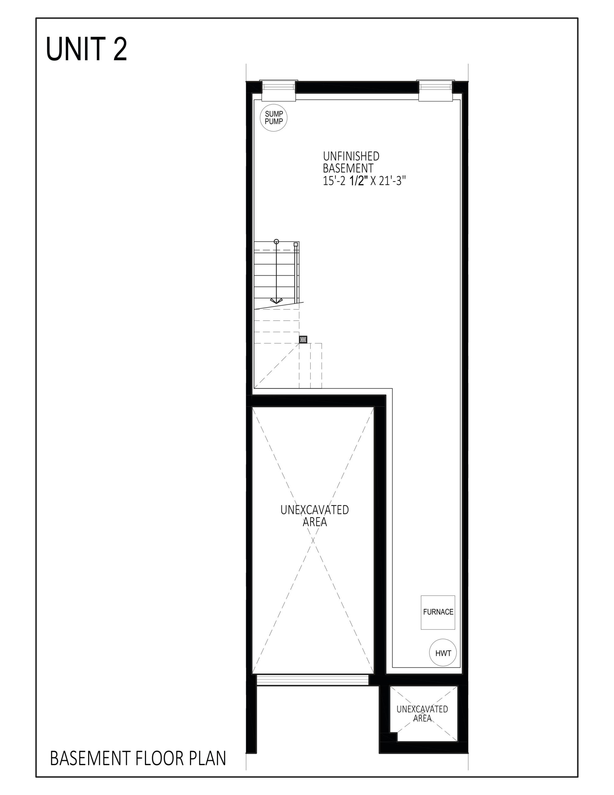 Unit 2 - Block 1 floor plan