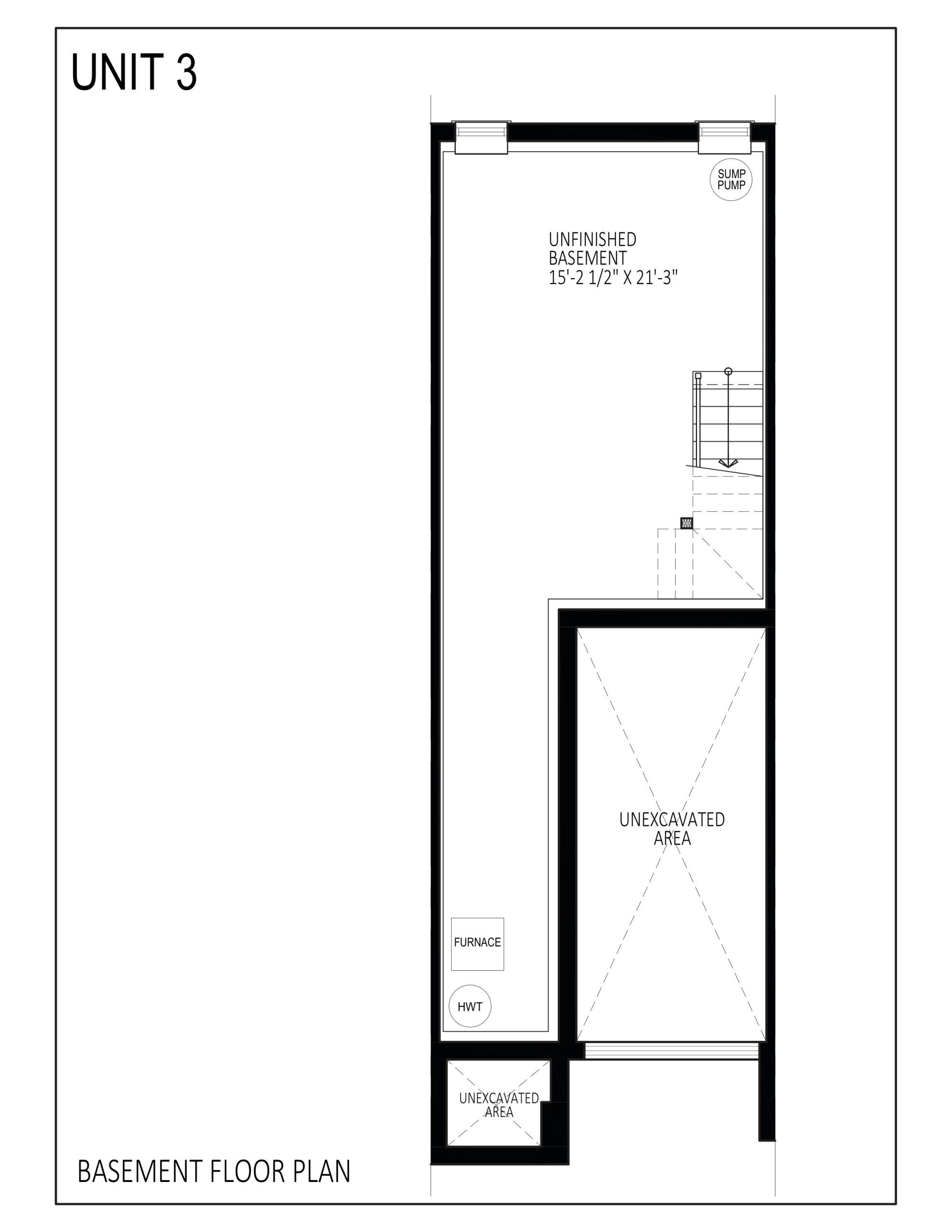 Unit 3 - Block 1 floor plan