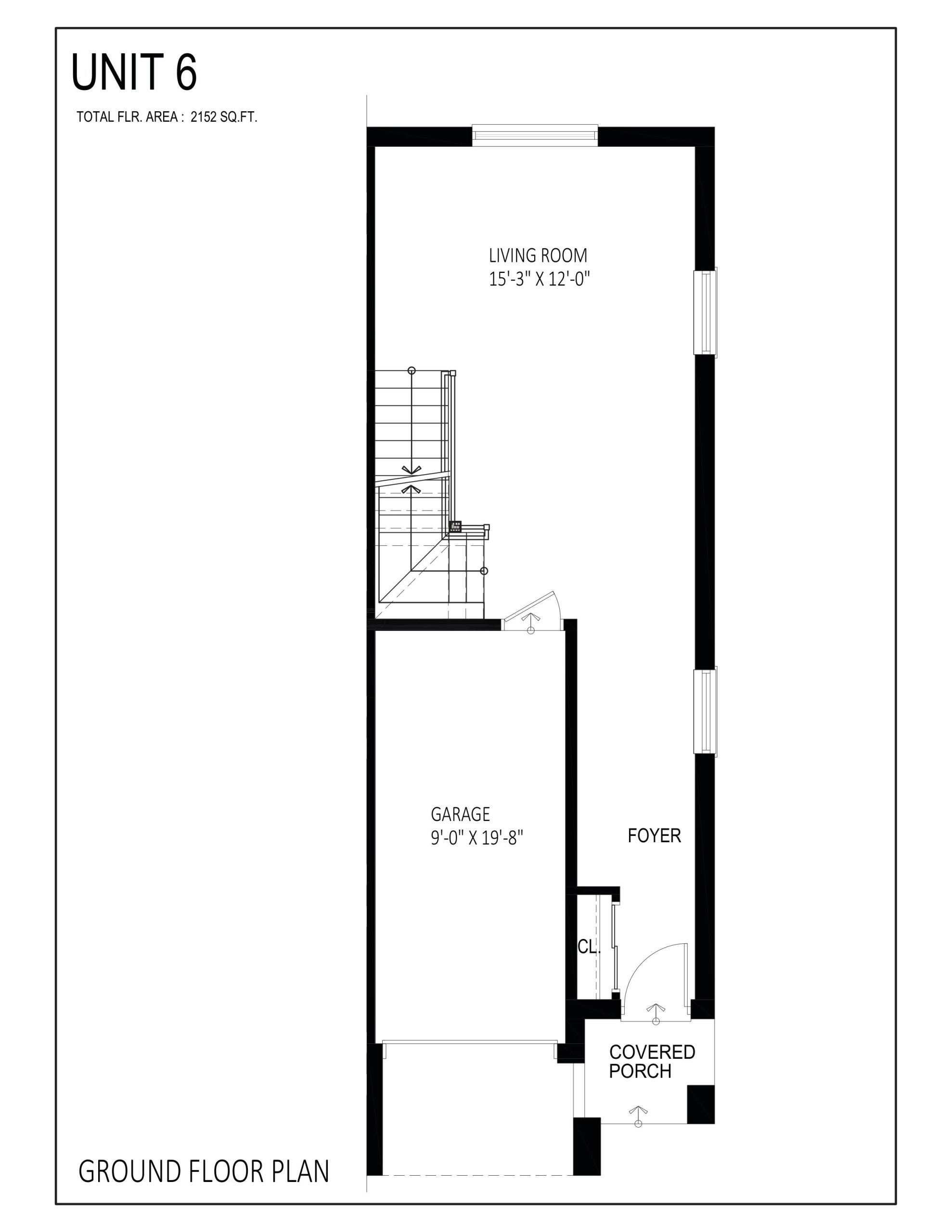 Unit 6 - Block 1 floor plan
