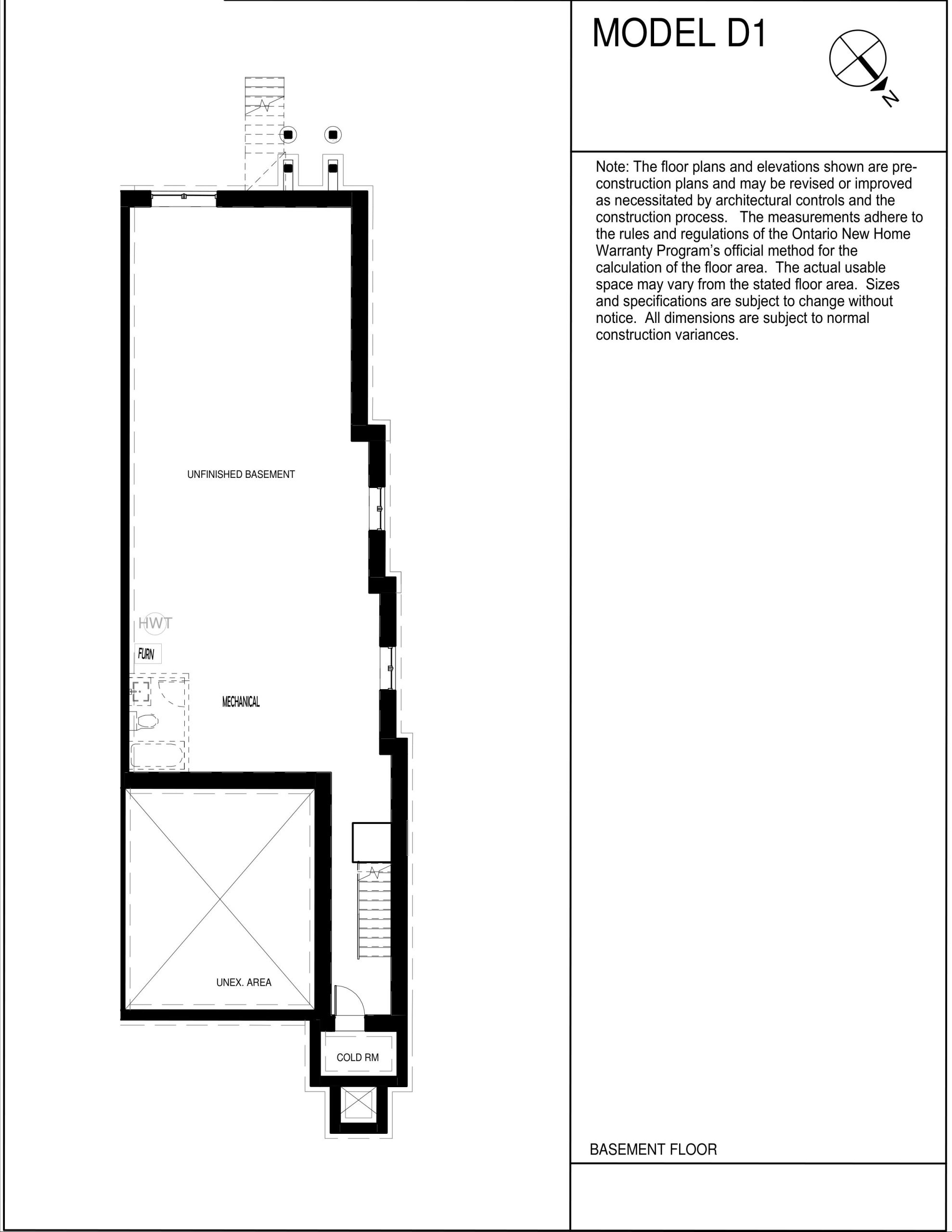 D1 floor plan