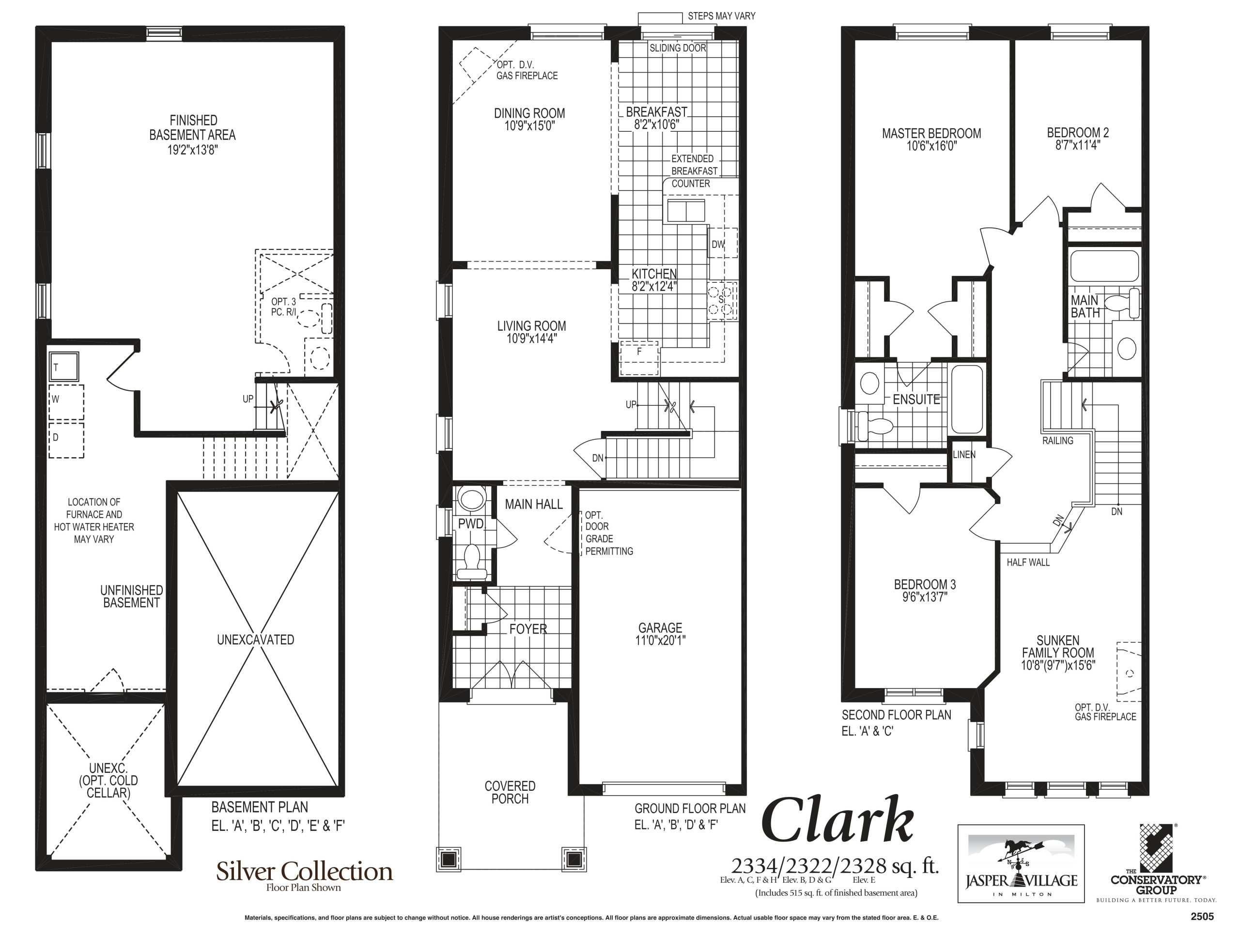 Clark floor plan