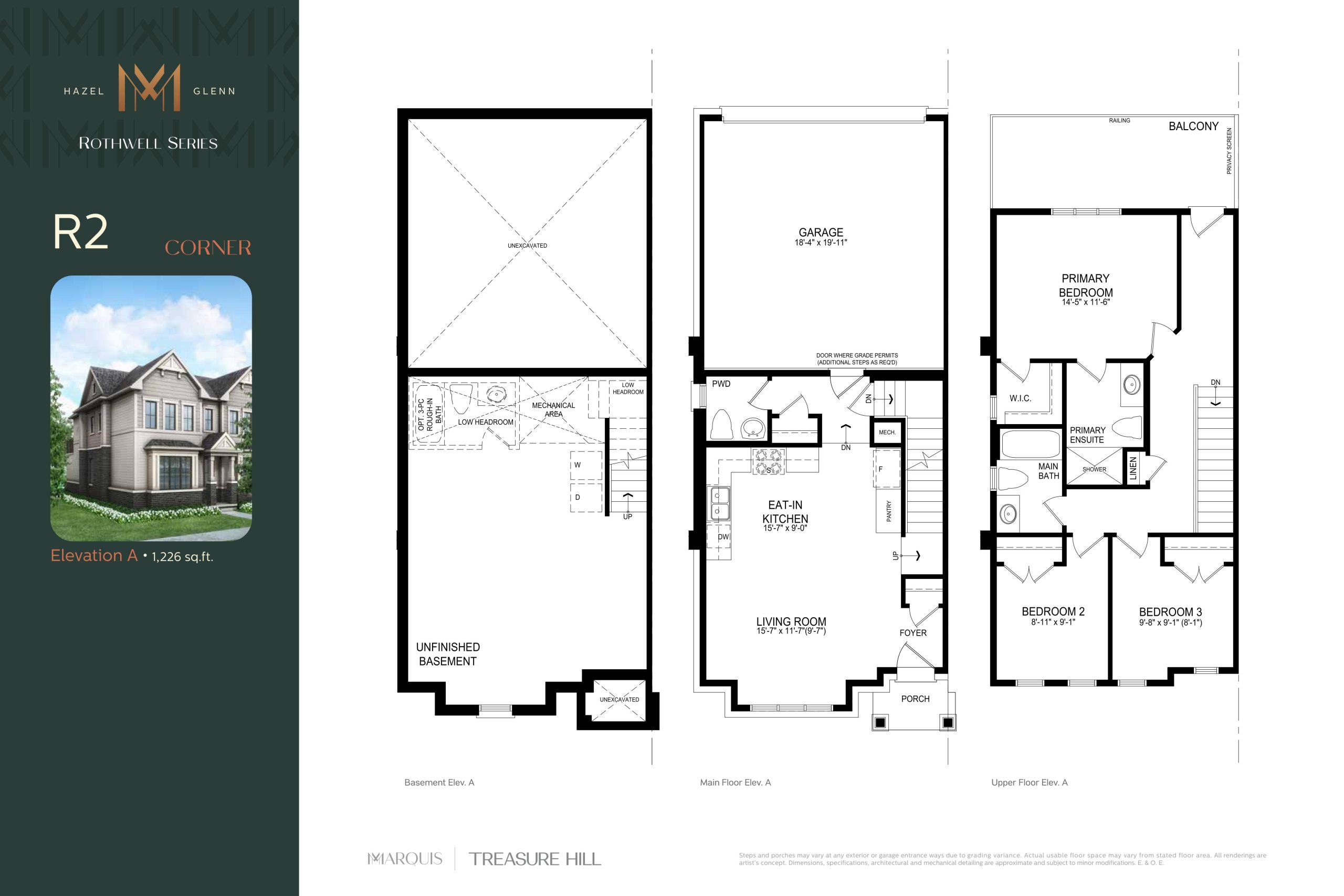 R2 Corner floor plan