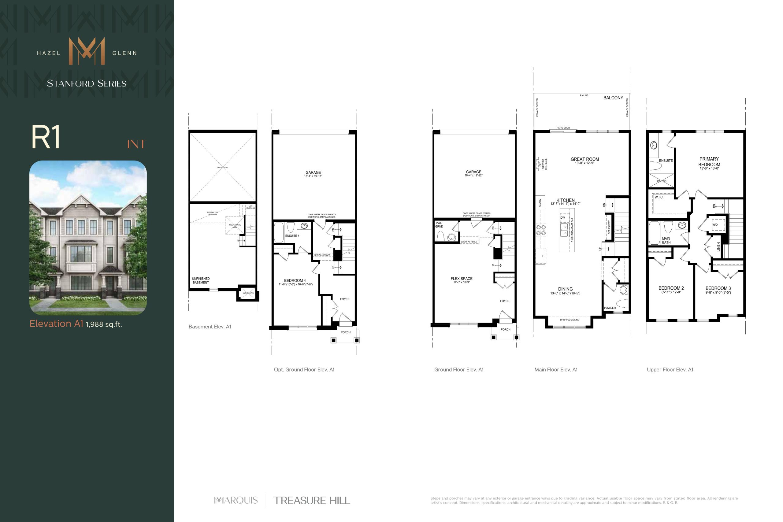 R1 Interior floor plan