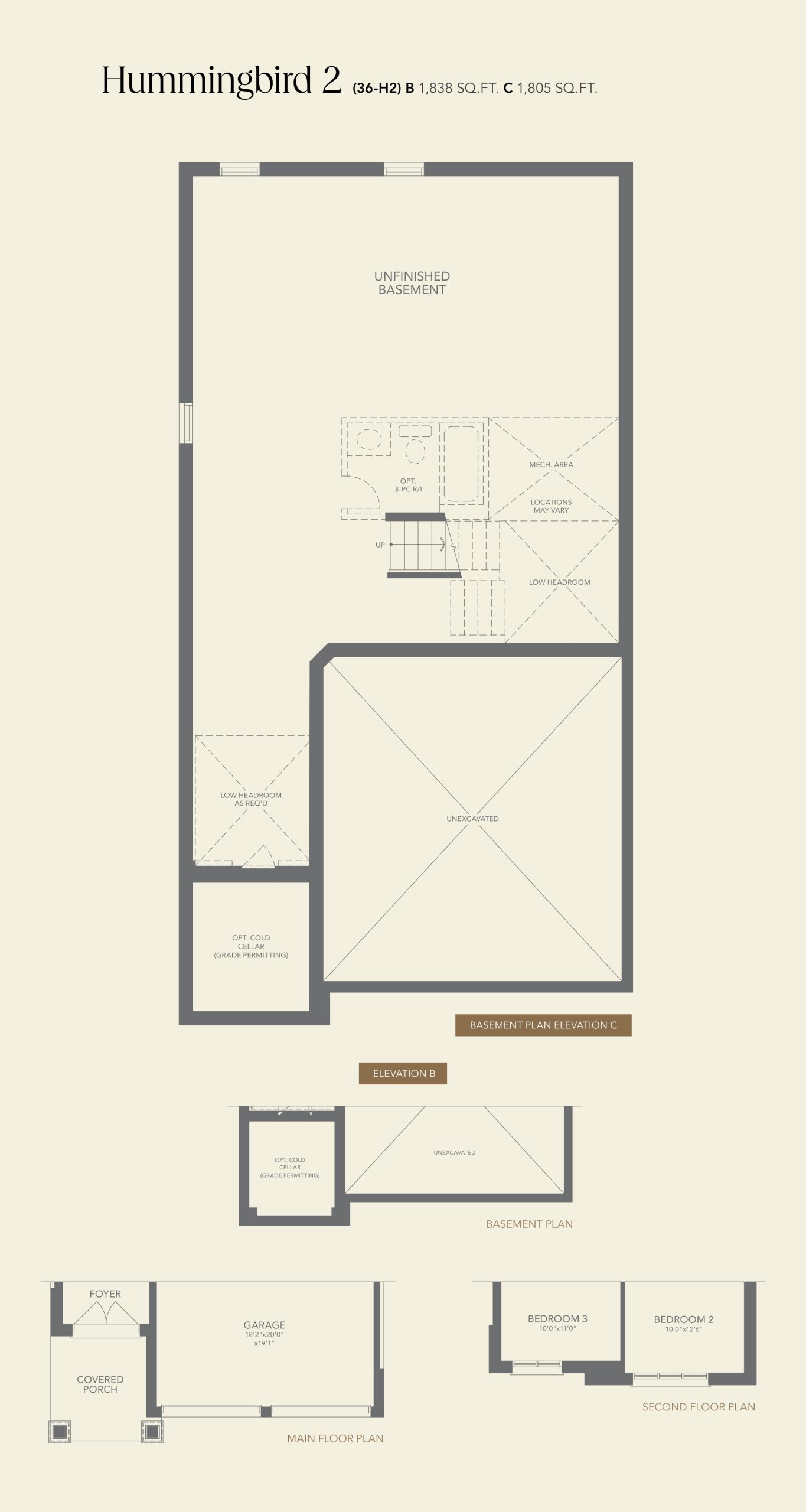Hummingbird 2 floor plan