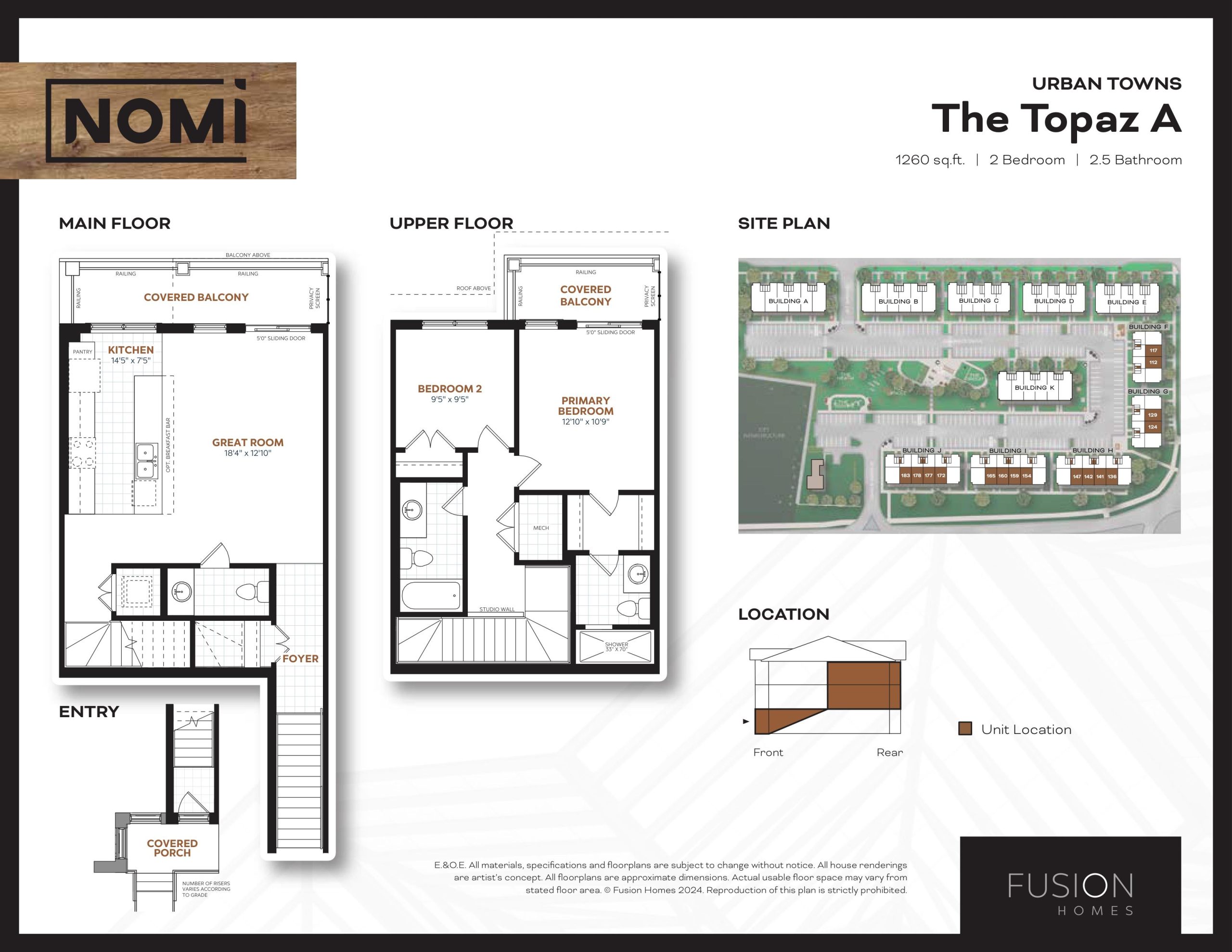 The Topaz A floor plan