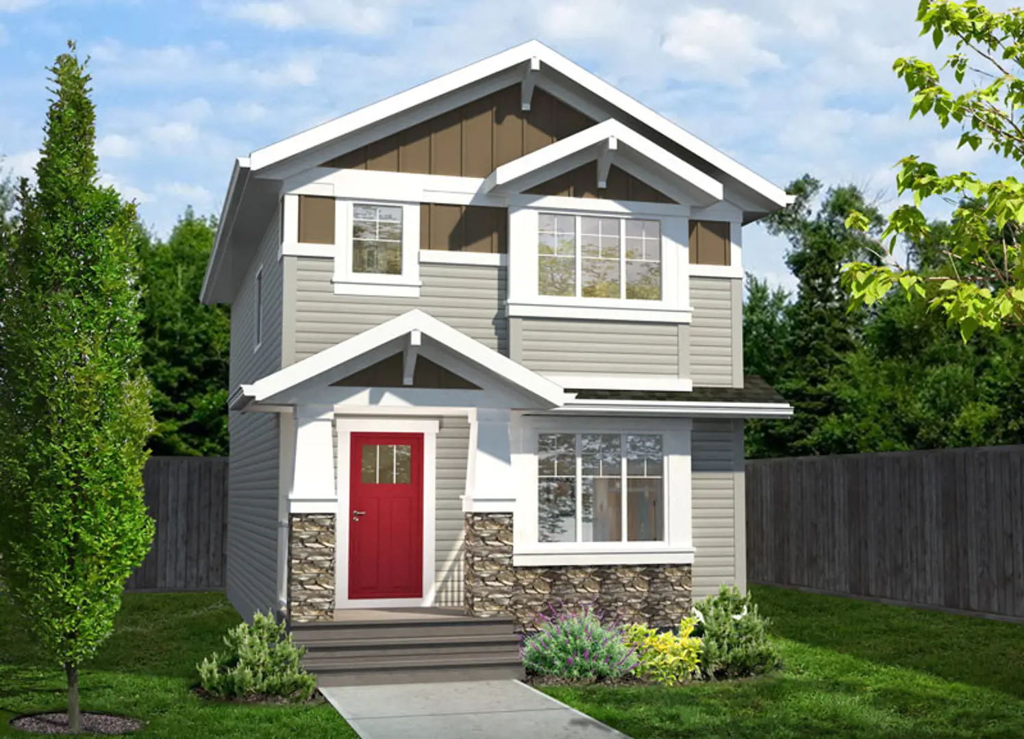 Saxony Glen in Edmonton — rendering 2