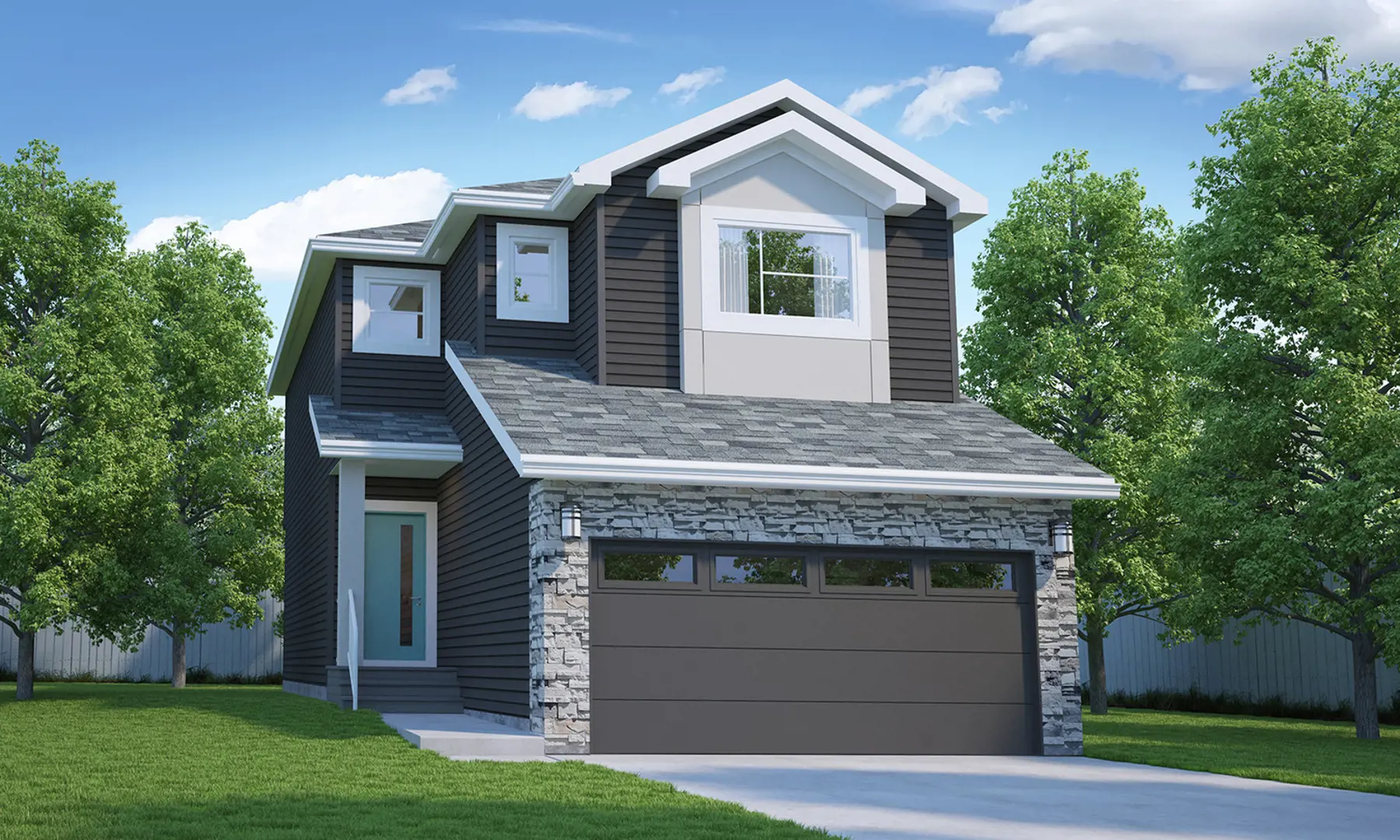 Saxony Glen in Edmonton — rendering 3