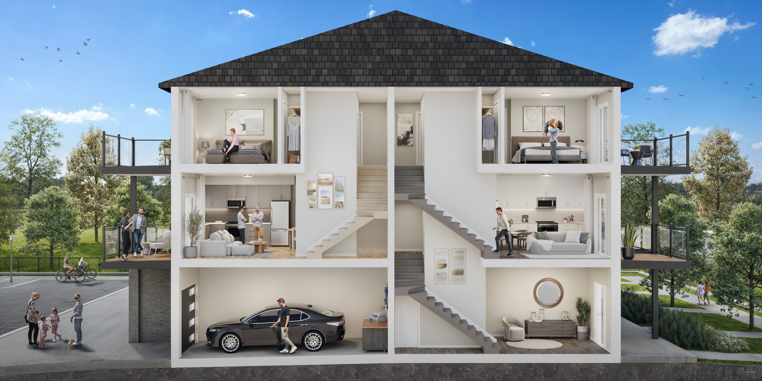 The Block on Clair in Guelph — rendering 15