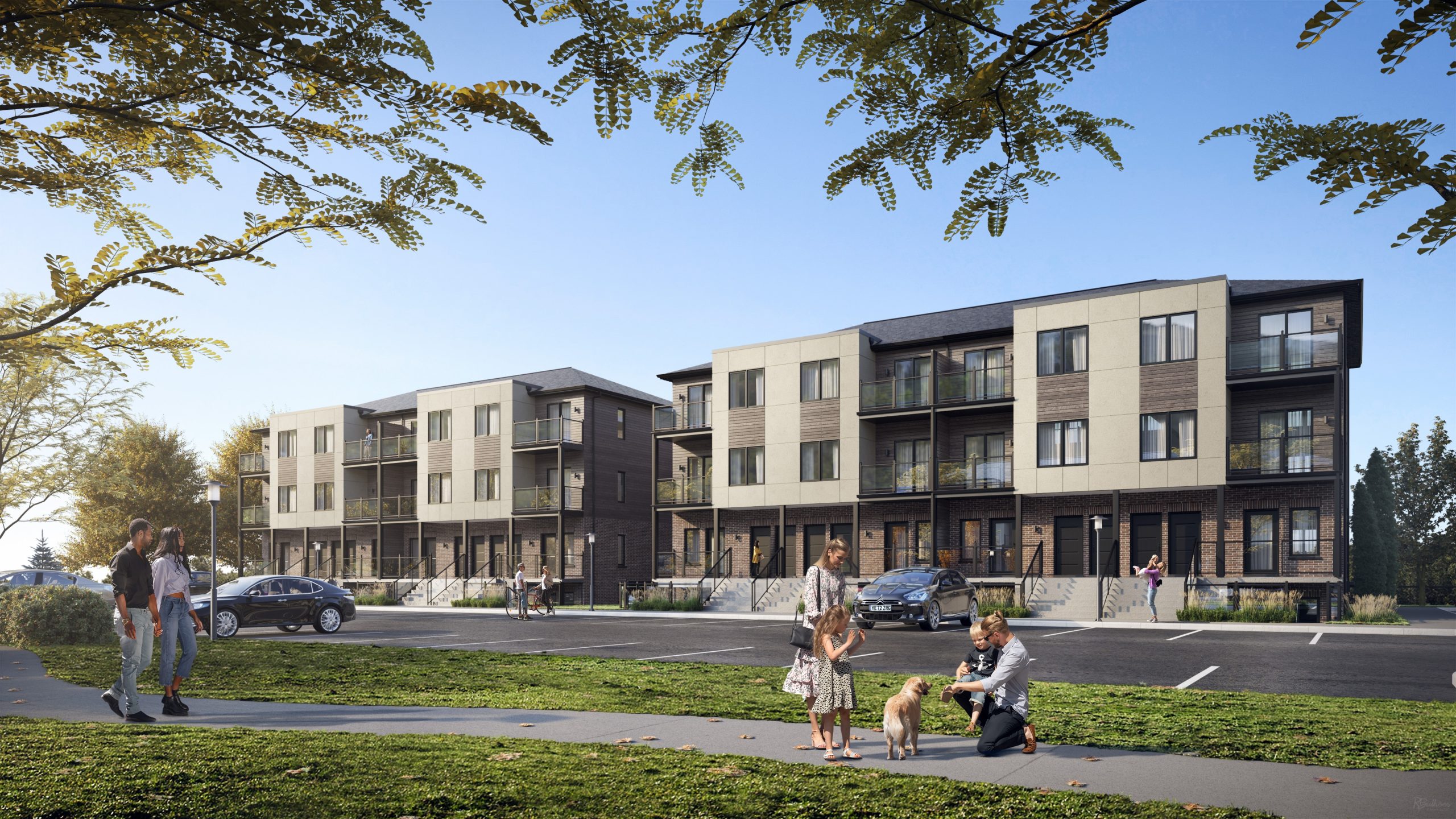 The Block on Clair in Guelph — rendering 2