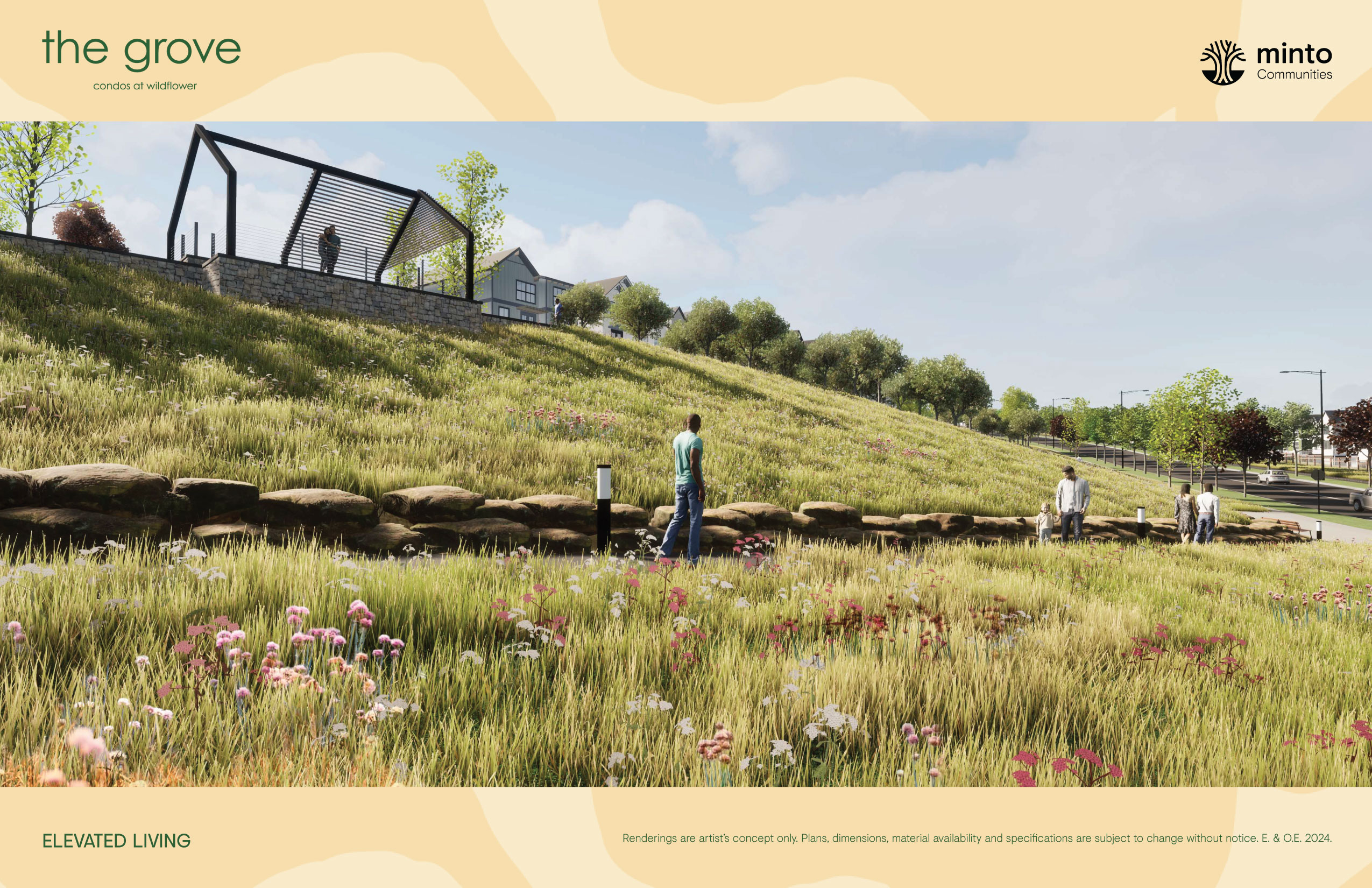The Grove Condos at Wildflower in Airdrie — rendering 6
