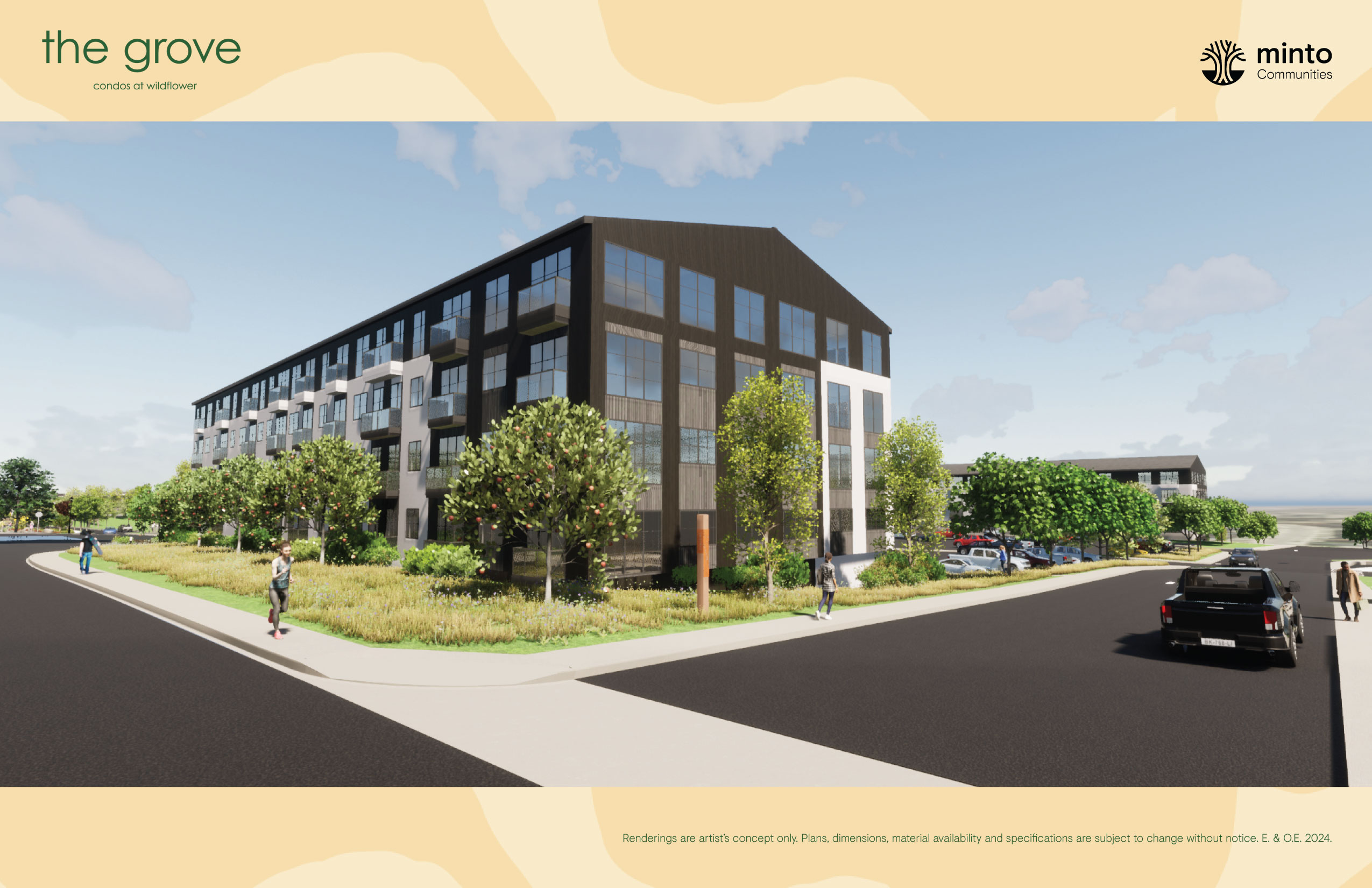 The Grove Condos at Wildflower in Airdrie — rendering 10