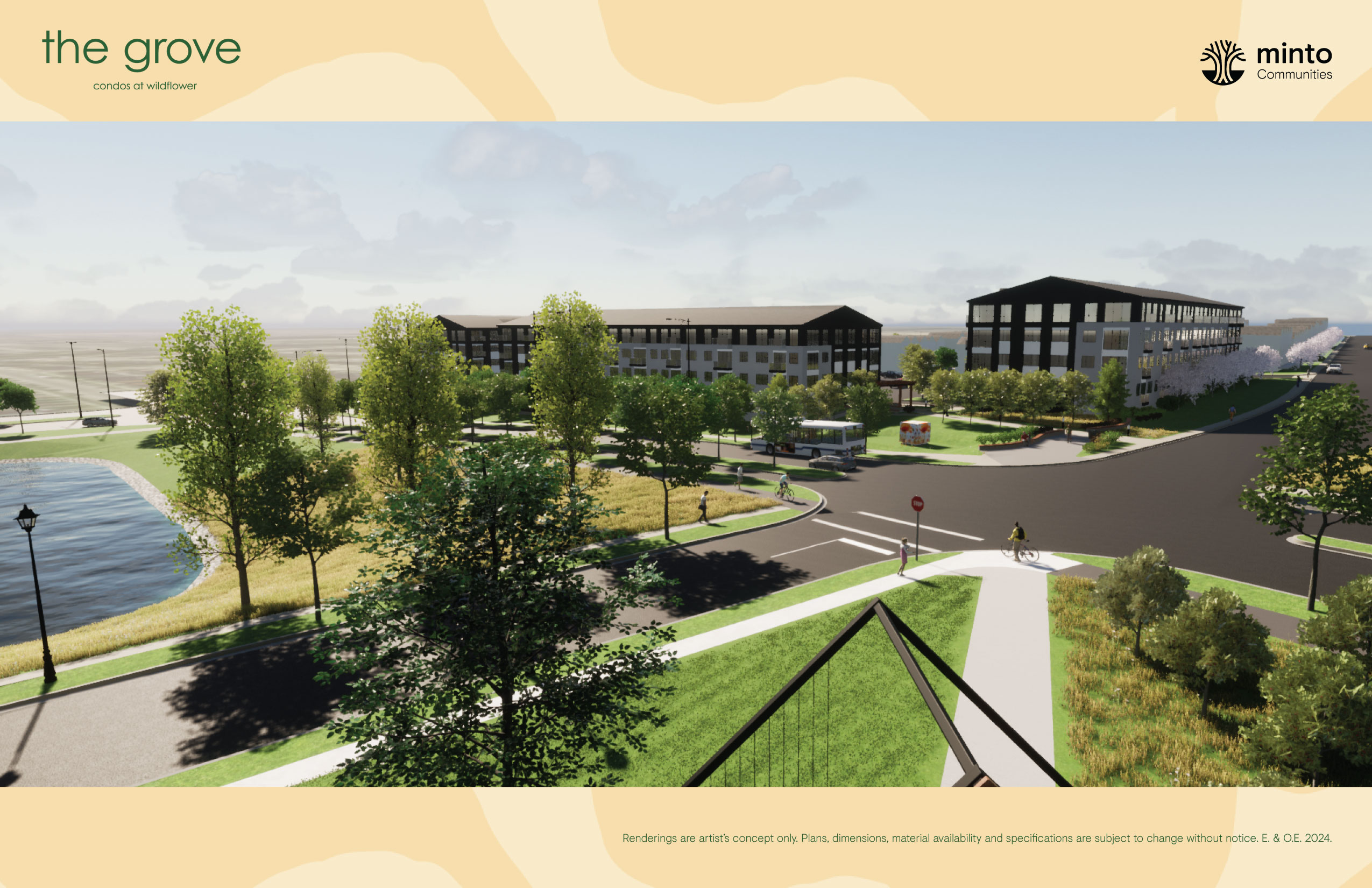 The Grove Condos at Wildflower in Airdrie — rendering 9