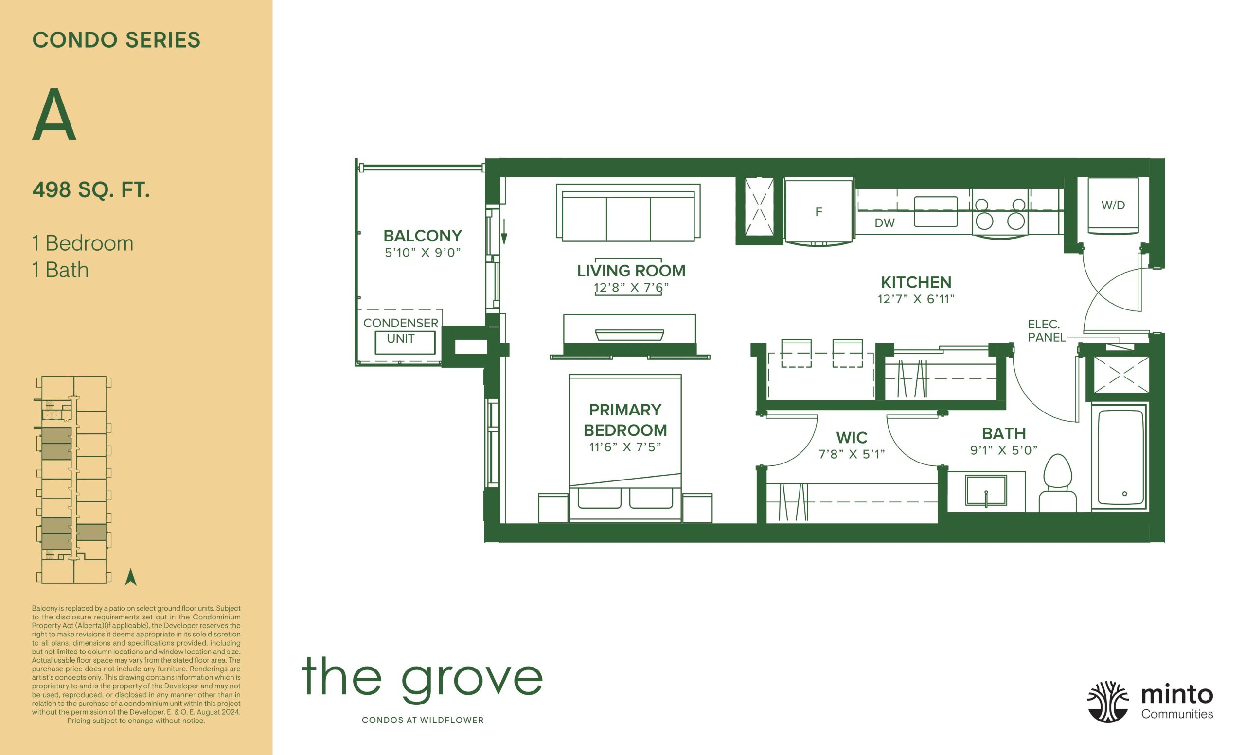 A floor plan