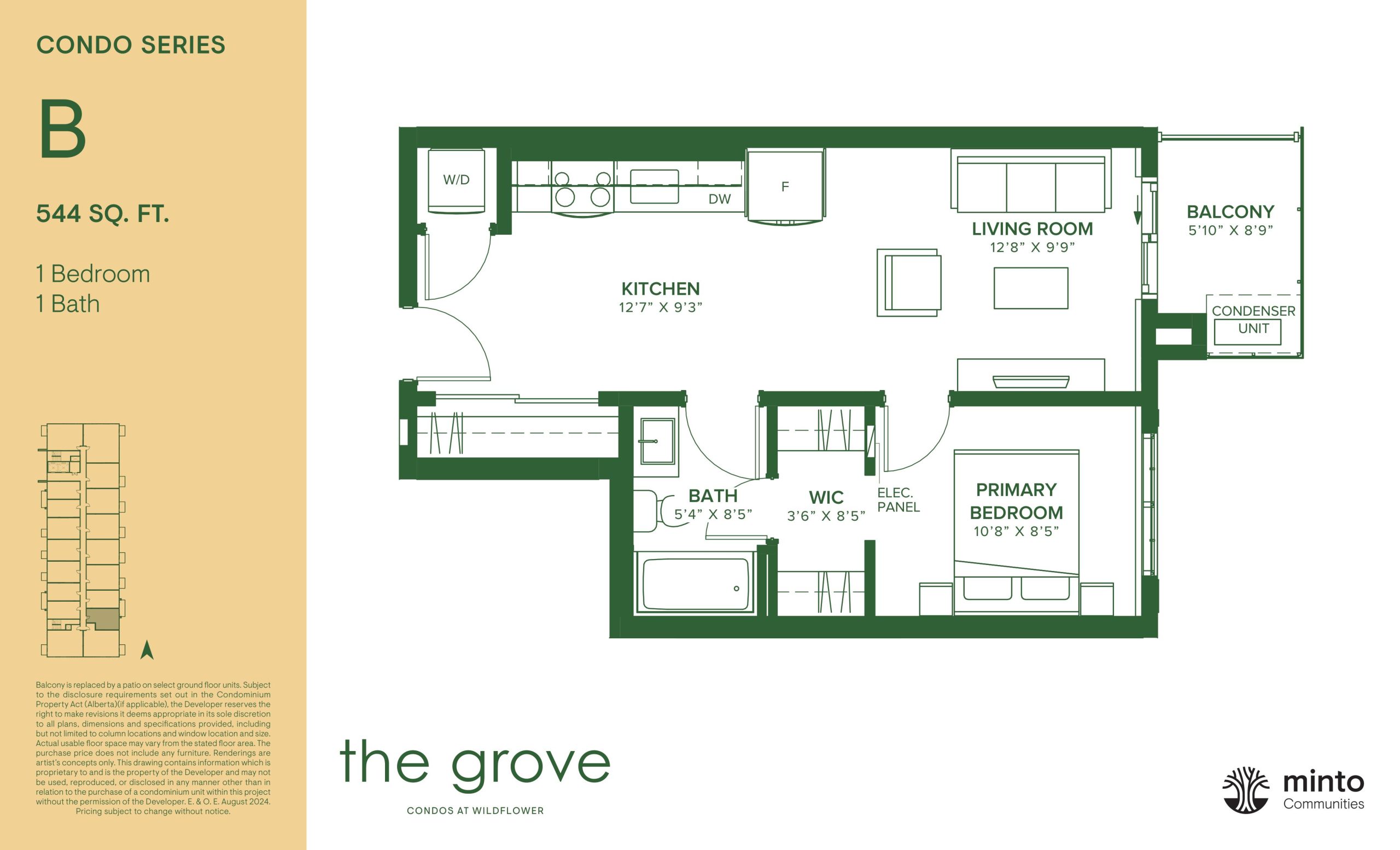 B floor plan