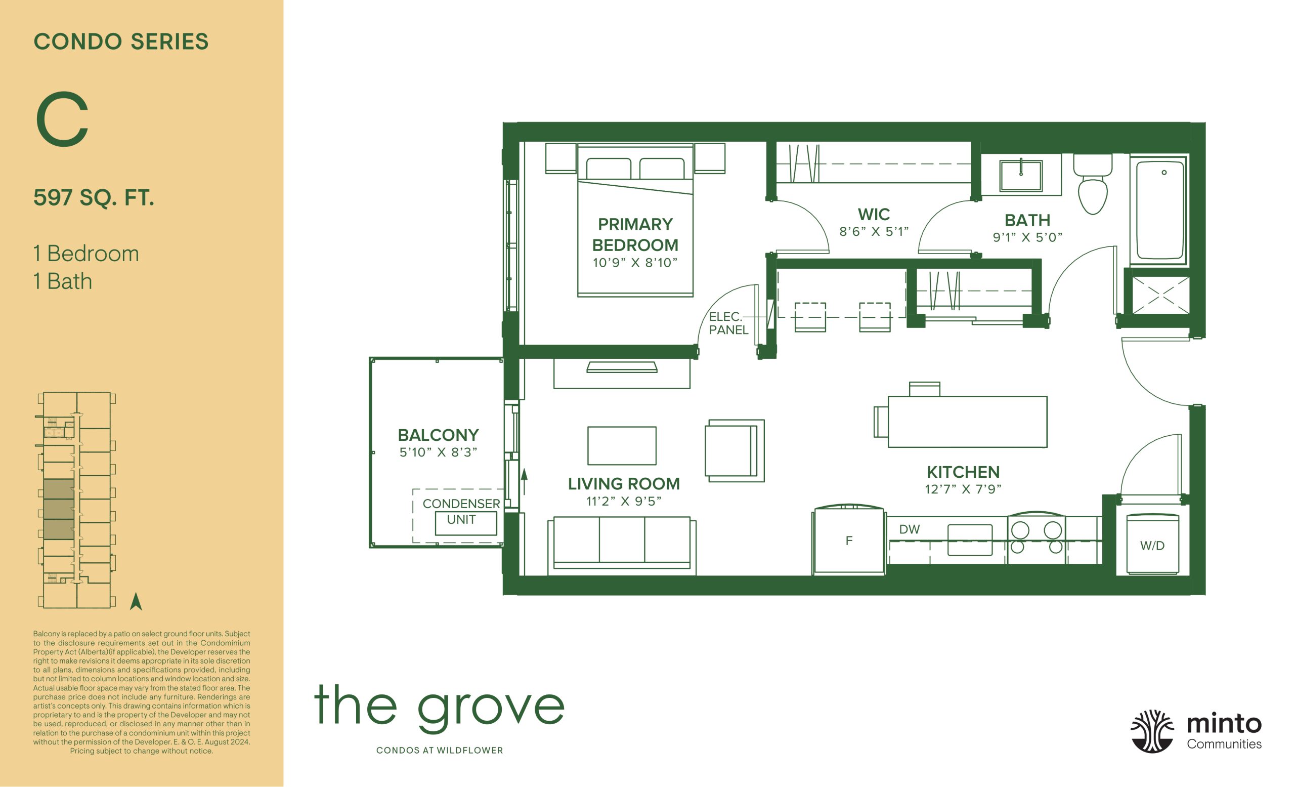 C floor plan