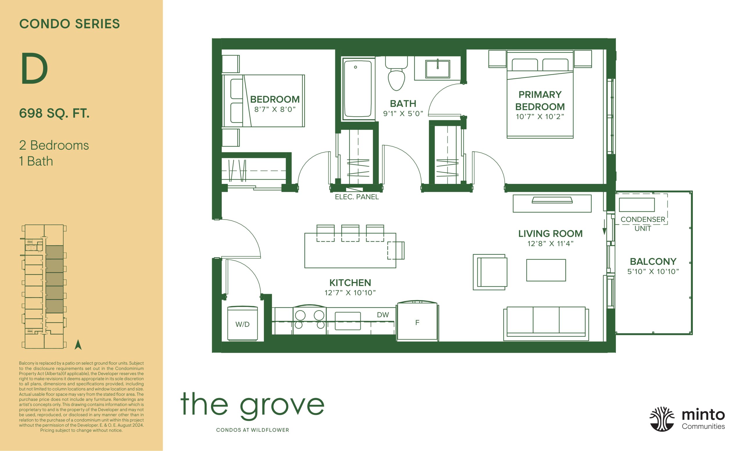D floor plan