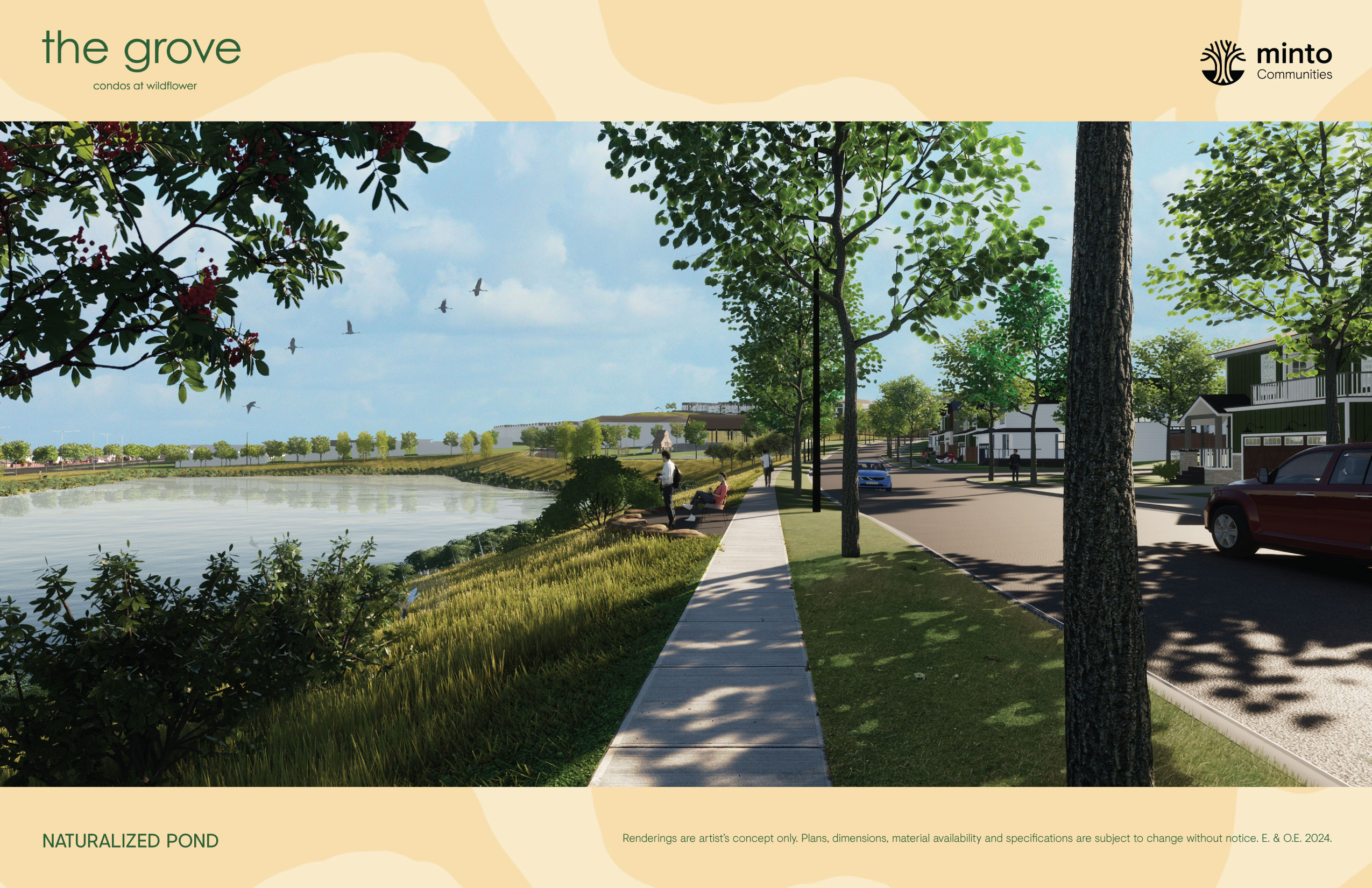 The Grove Condos at Wildflower in Airdrie — rendering 8