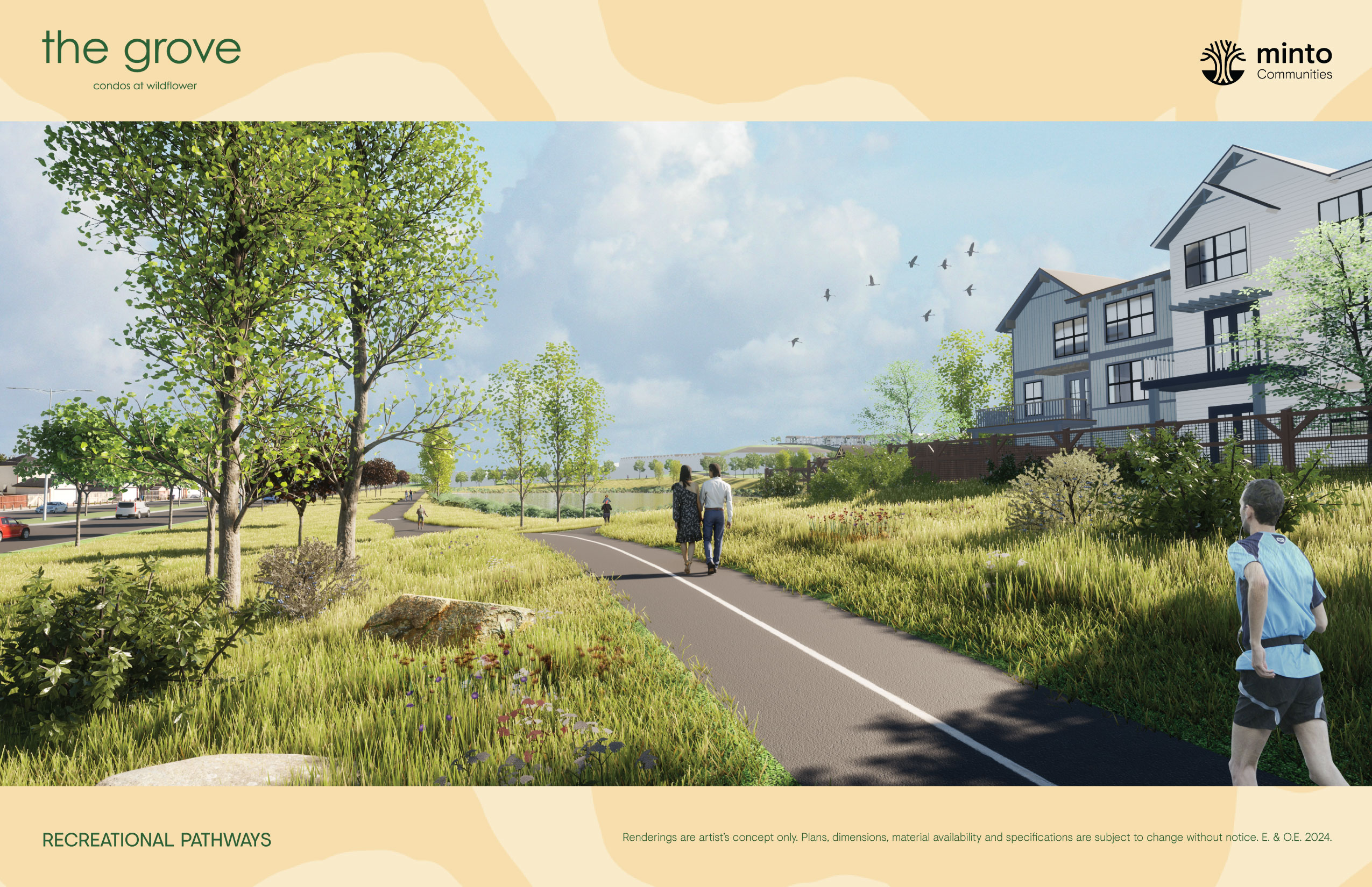 The Grove Condos at Wildflower in Airdrie — rendering 5