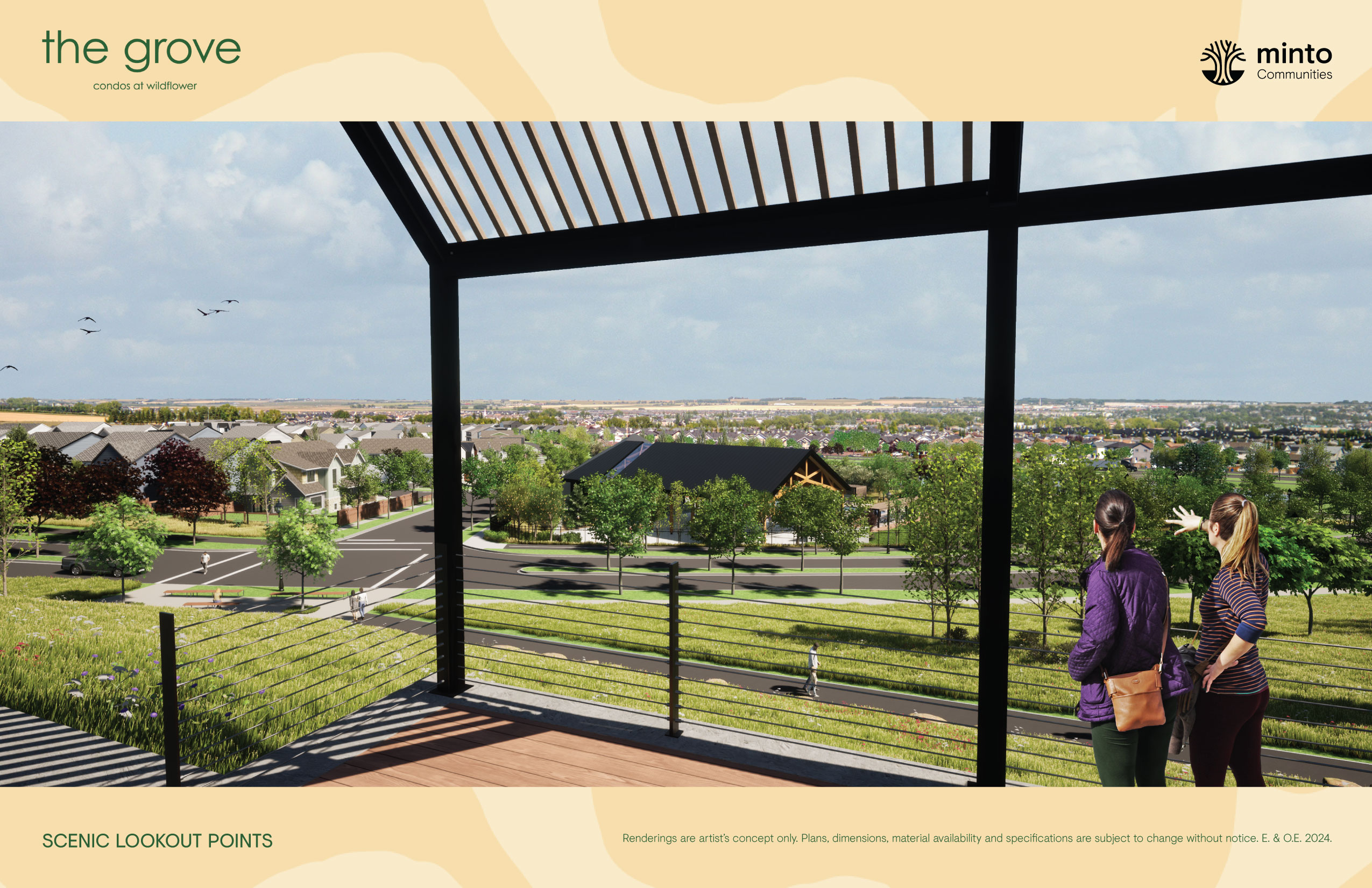 The Grove Condos at Wildflower in Airdrie — rendering 4