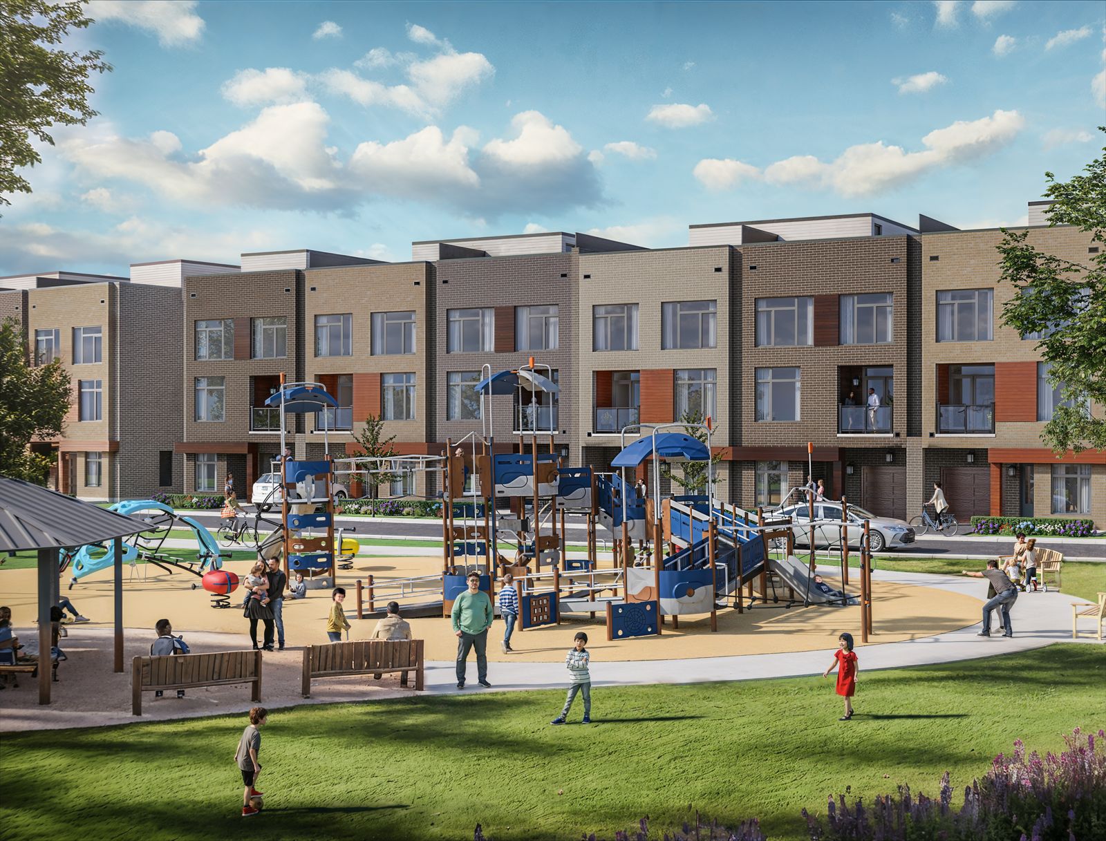 Townhomes of Little Rouge in Markham — rendering 5