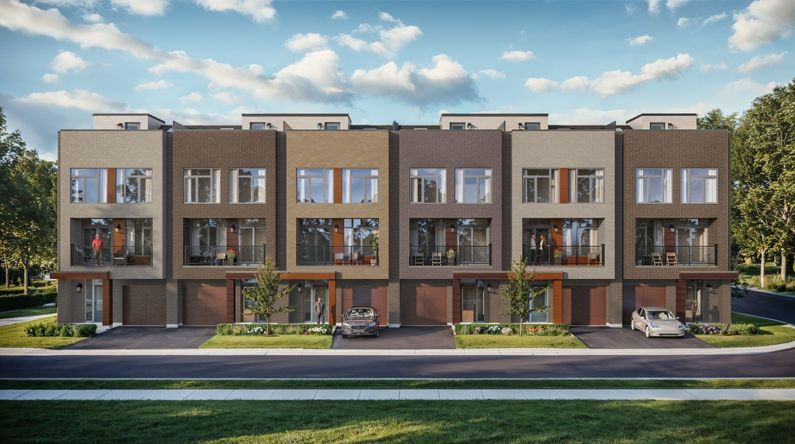 Townhomes of Little Rouge in Markham — rendering 4
