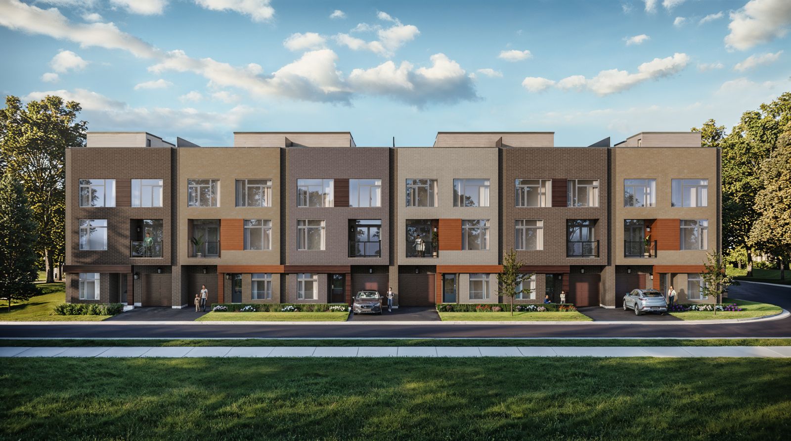 Townhomes of Little Rouge in Markham — rendering 3
