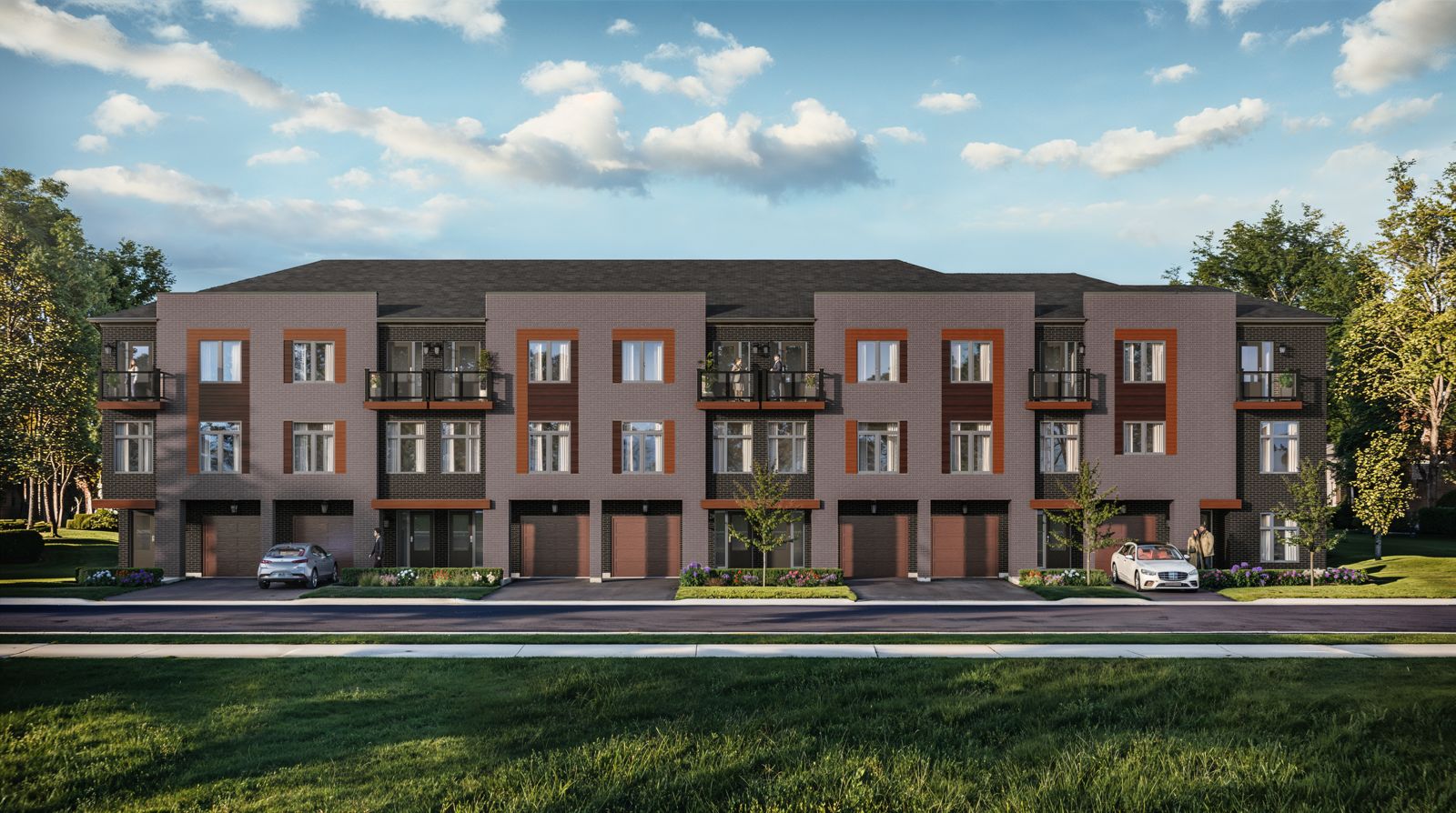 Townhomes of Little Rouge in Markham — rendering 2
