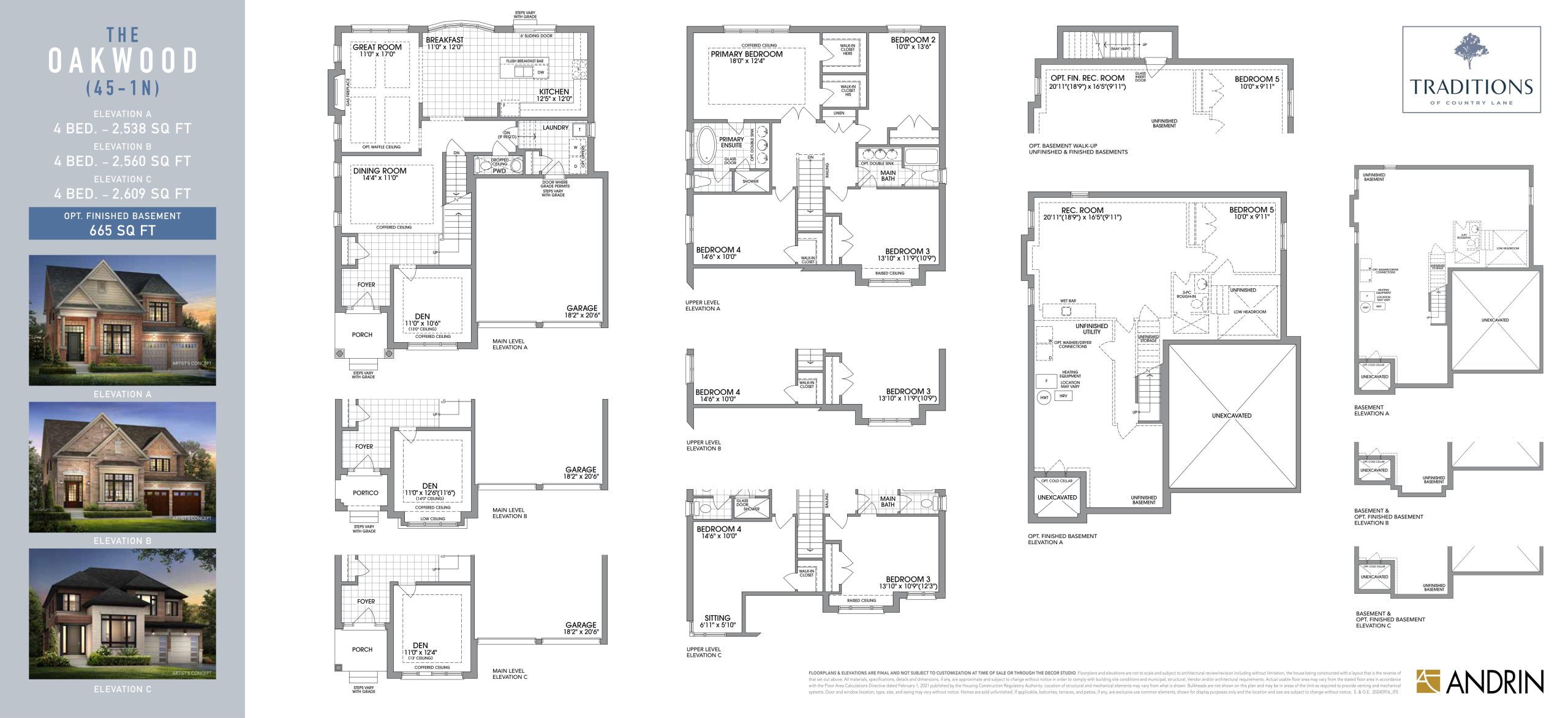 The Oakwood floor plan