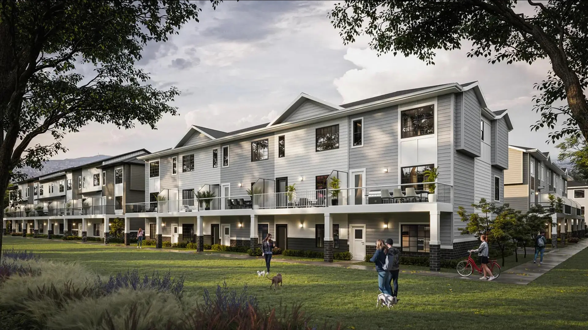 Watercrest Towns in Chestermere — rendering 2