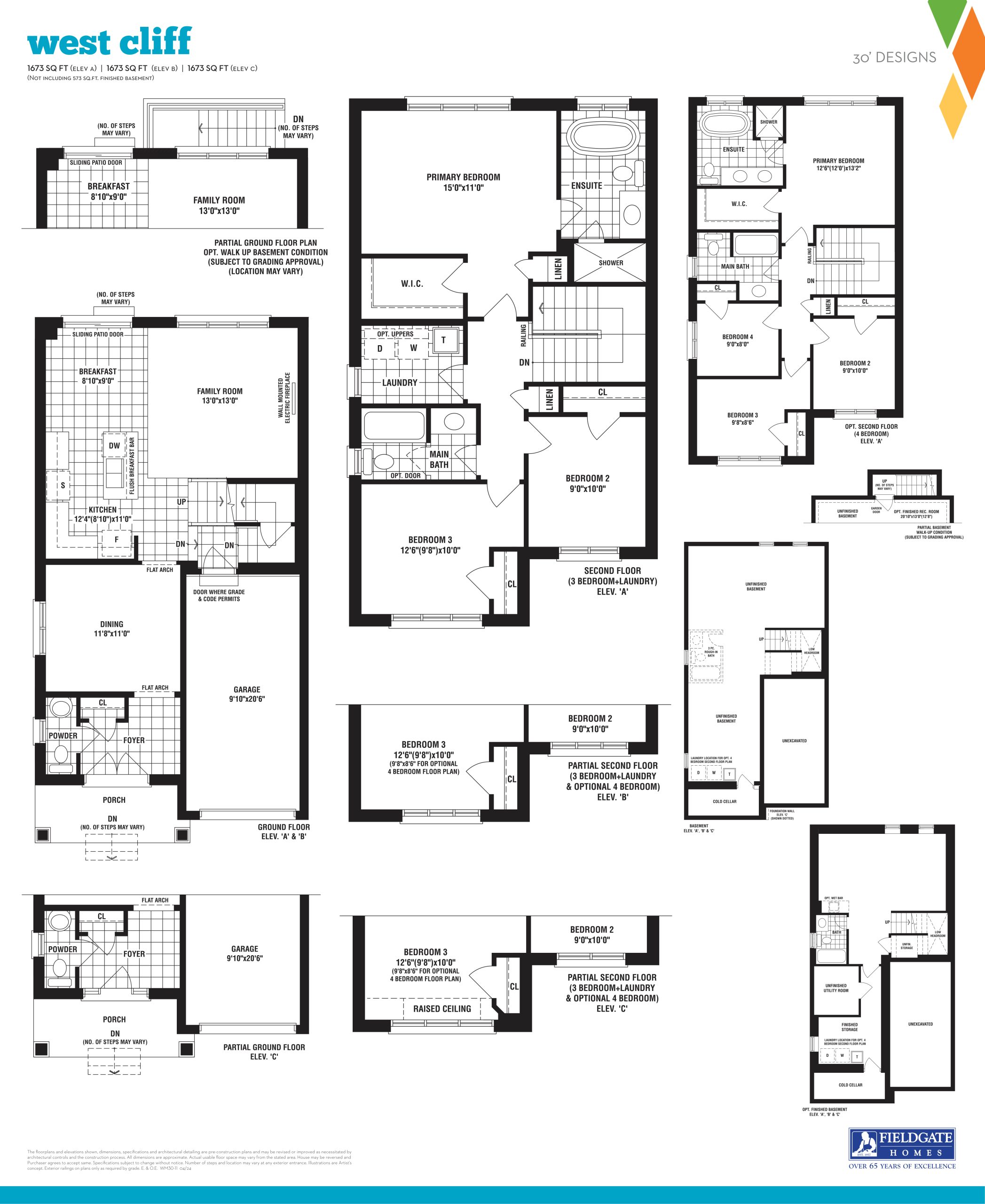 West Cliff floor plan