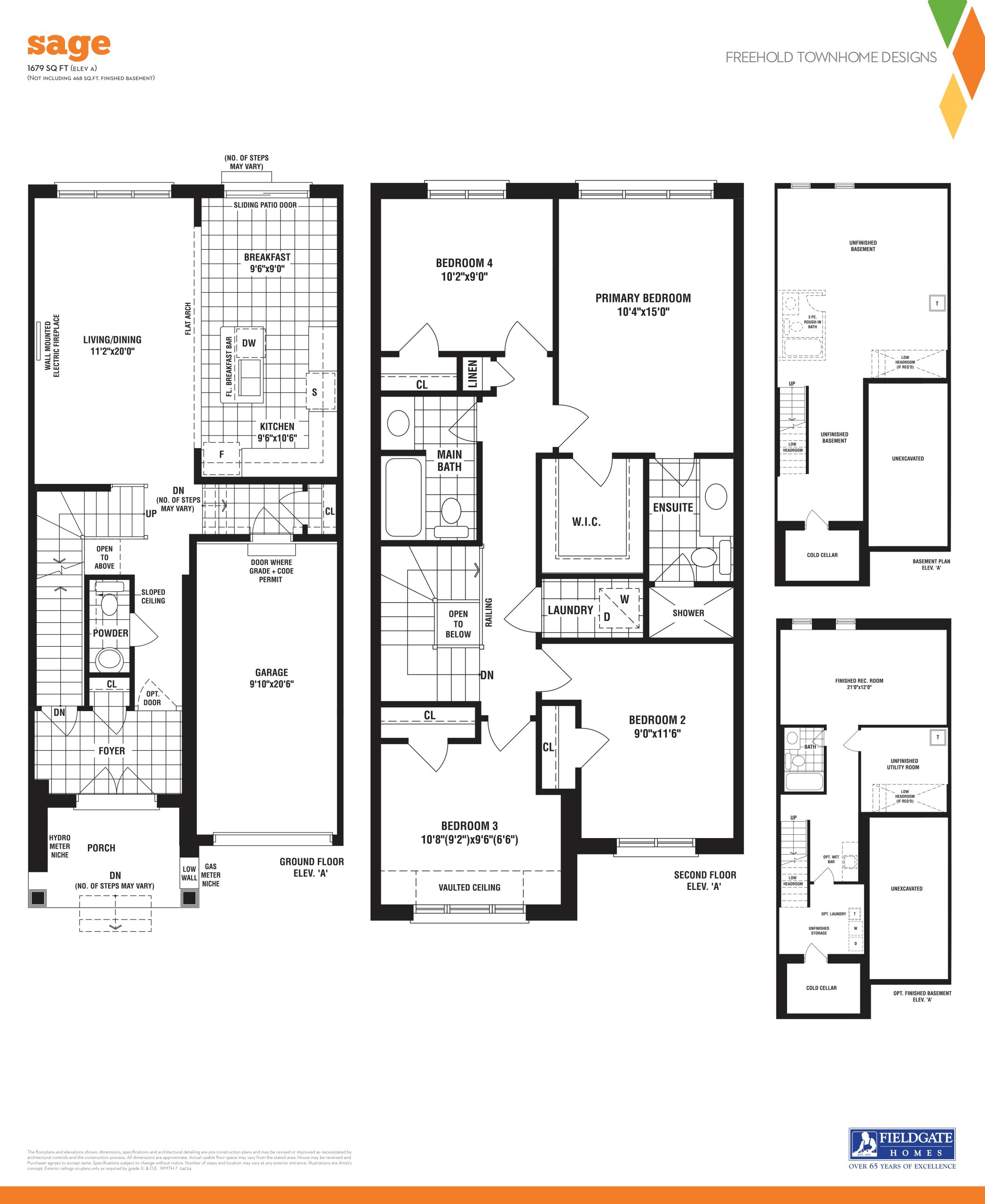 Sage floor plan