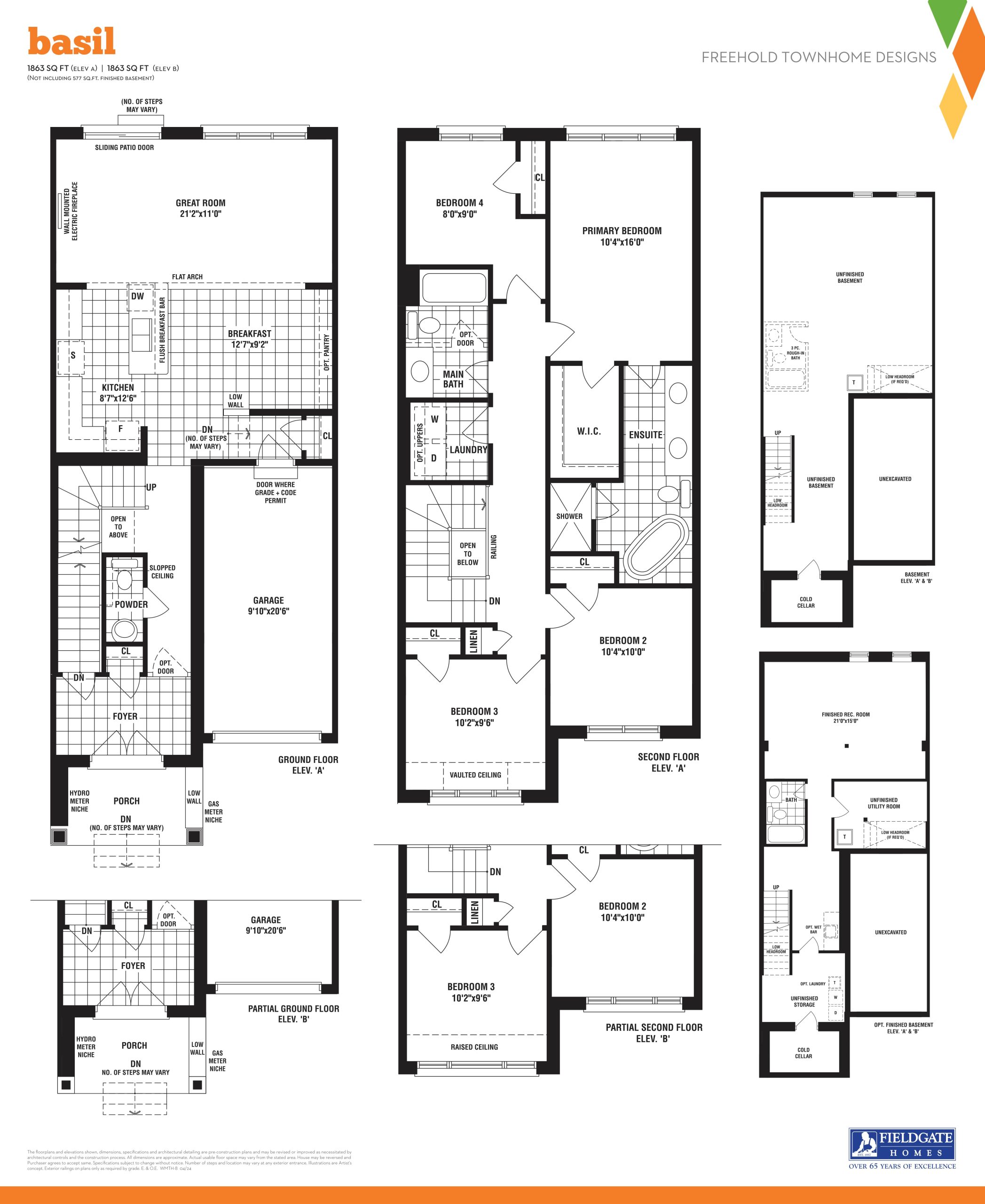Basil floor plan