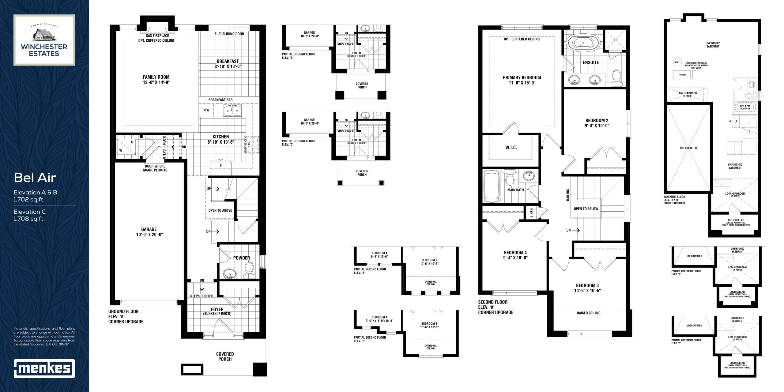 Bel Air floor plan