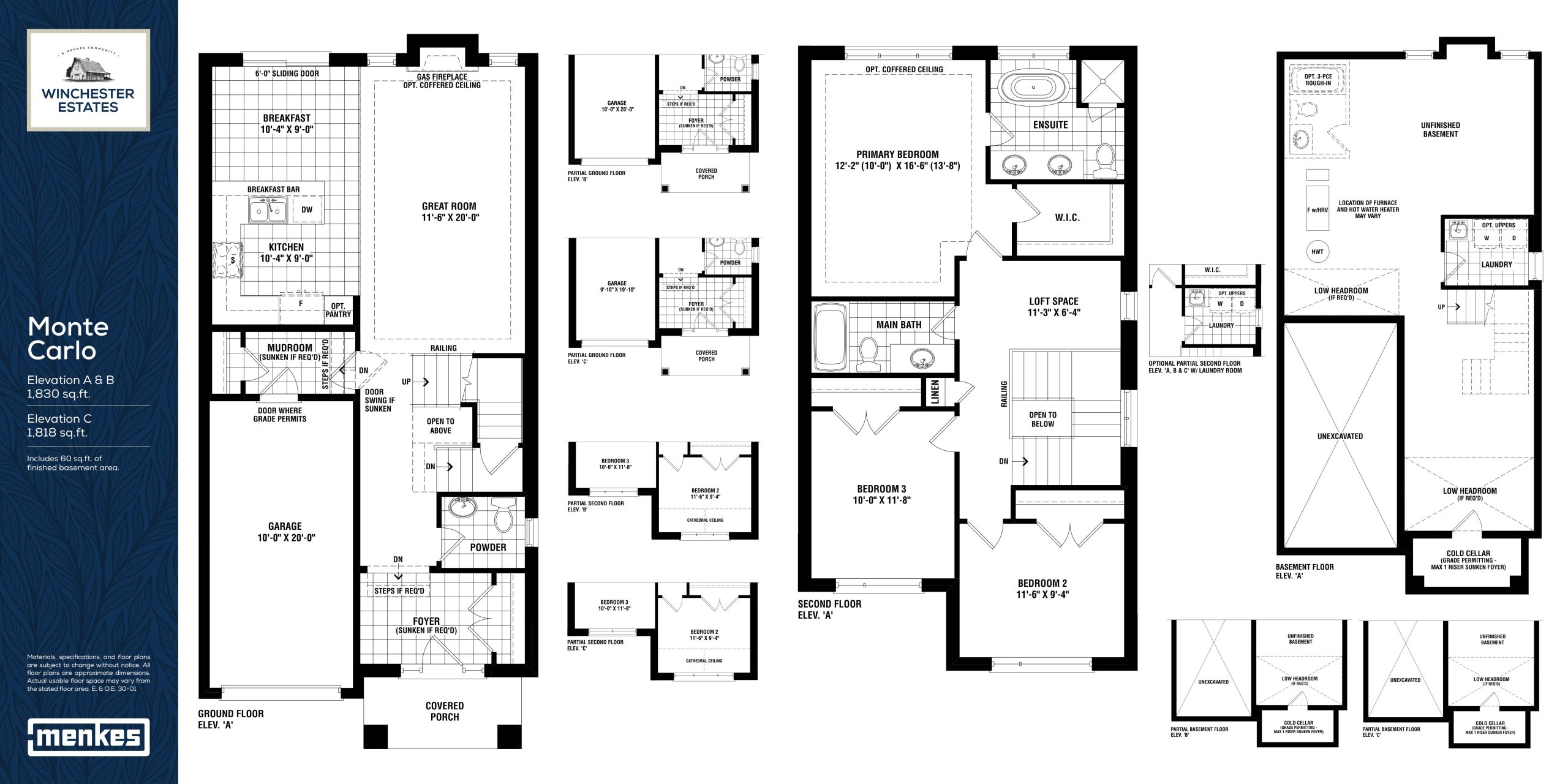 Monte Carlo floor plan