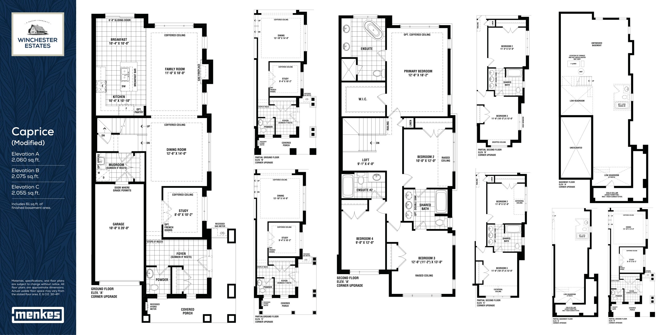 Caprice (Modified) floor plan