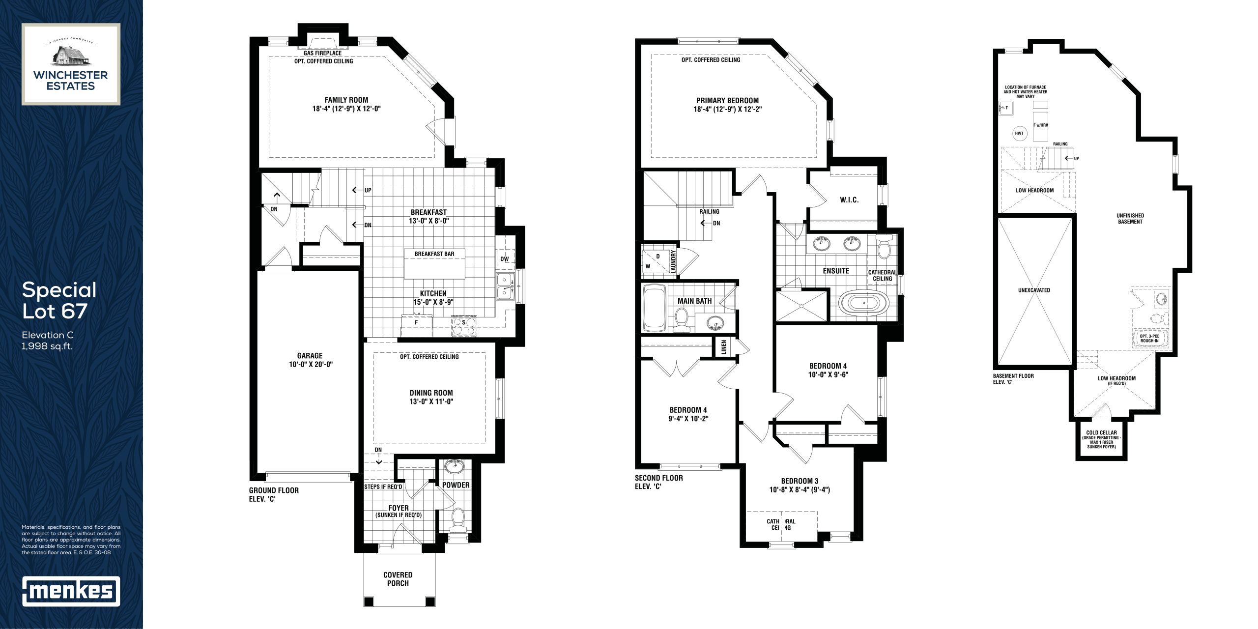 Special Lot 67 floor plan