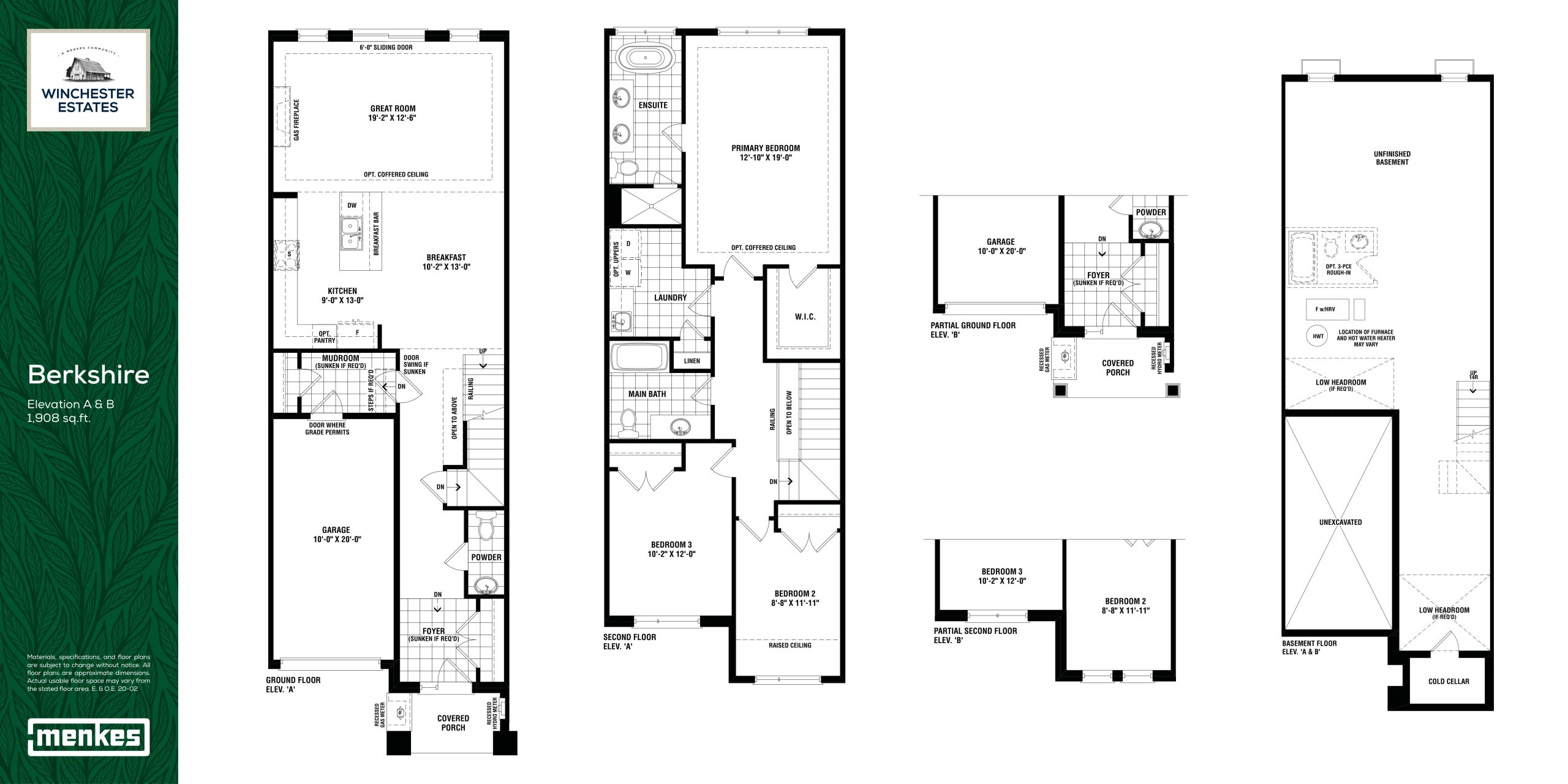 Berkshire floor plan