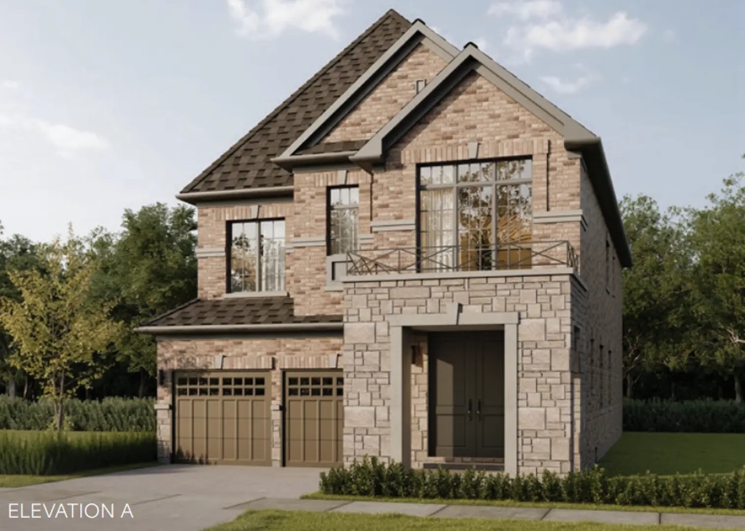 ZancorBrooklin Homes in Whitby — rendering 4