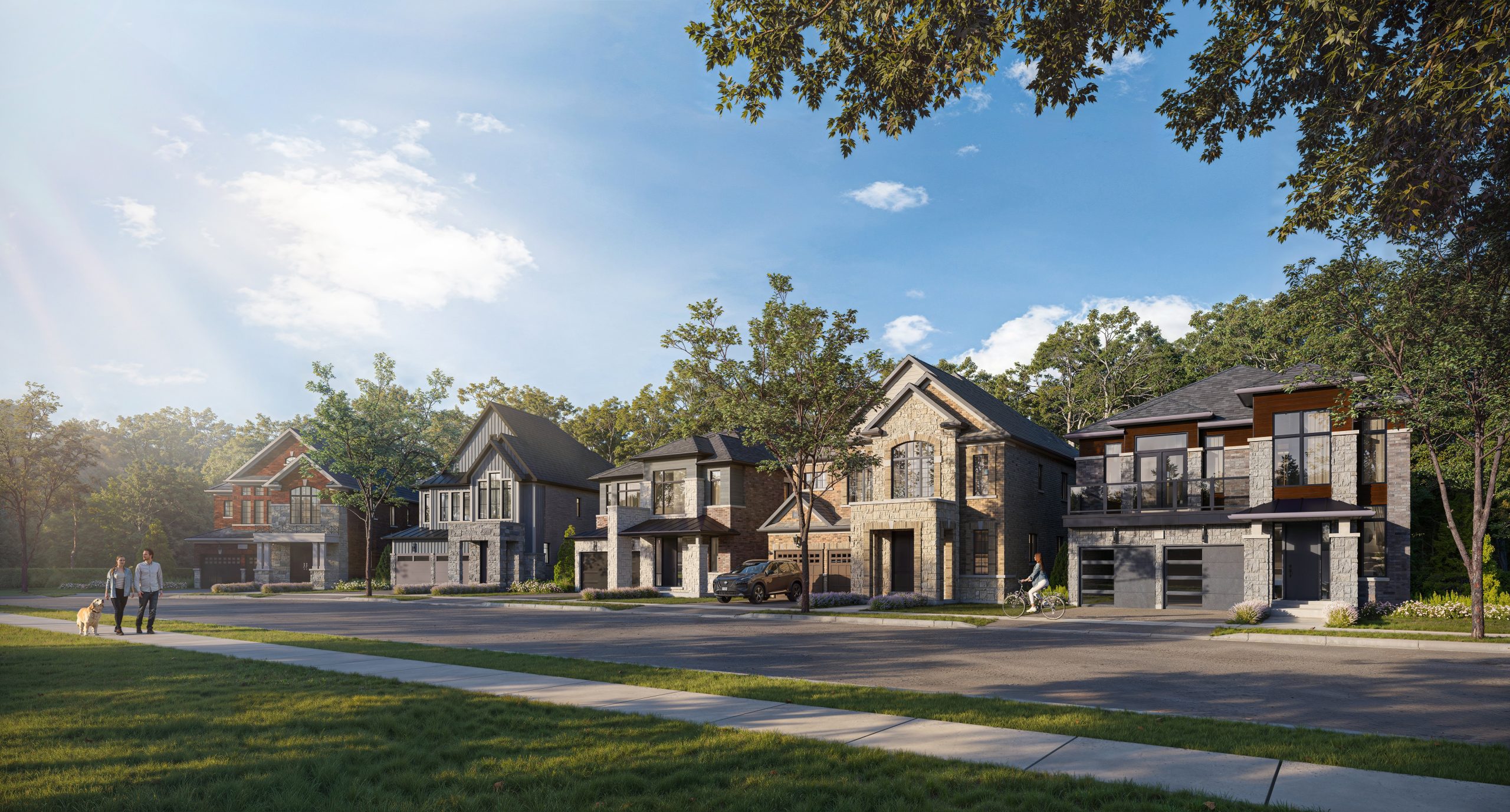 ZancorBrooklin Towns in Whitby — rendering 2
