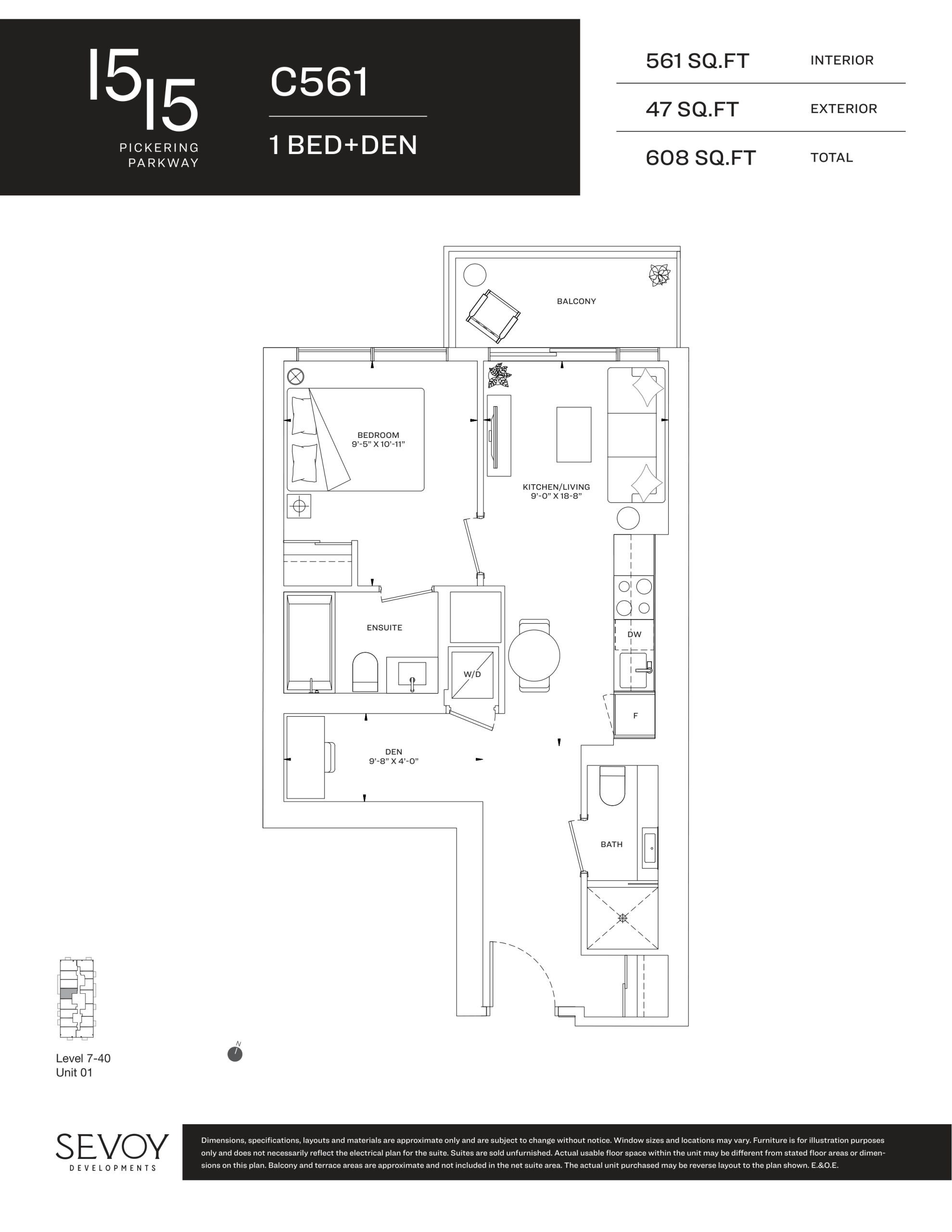 C561 floor plan