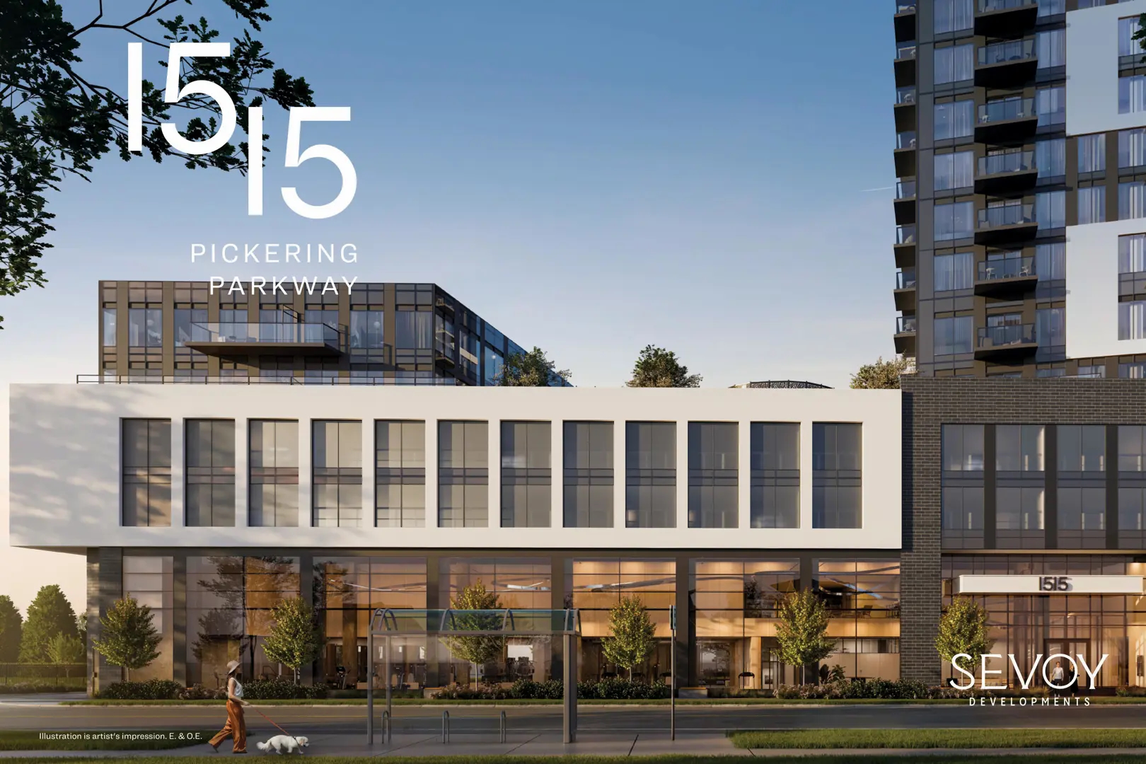 1515 Pickering Parkway Condos in Pickering — rendering 3