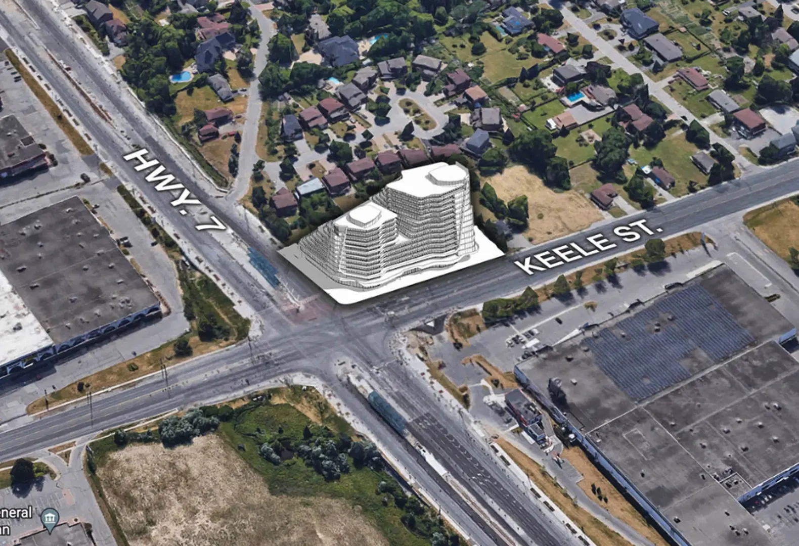 7733 Keele Street in Vaughan — rendering 7