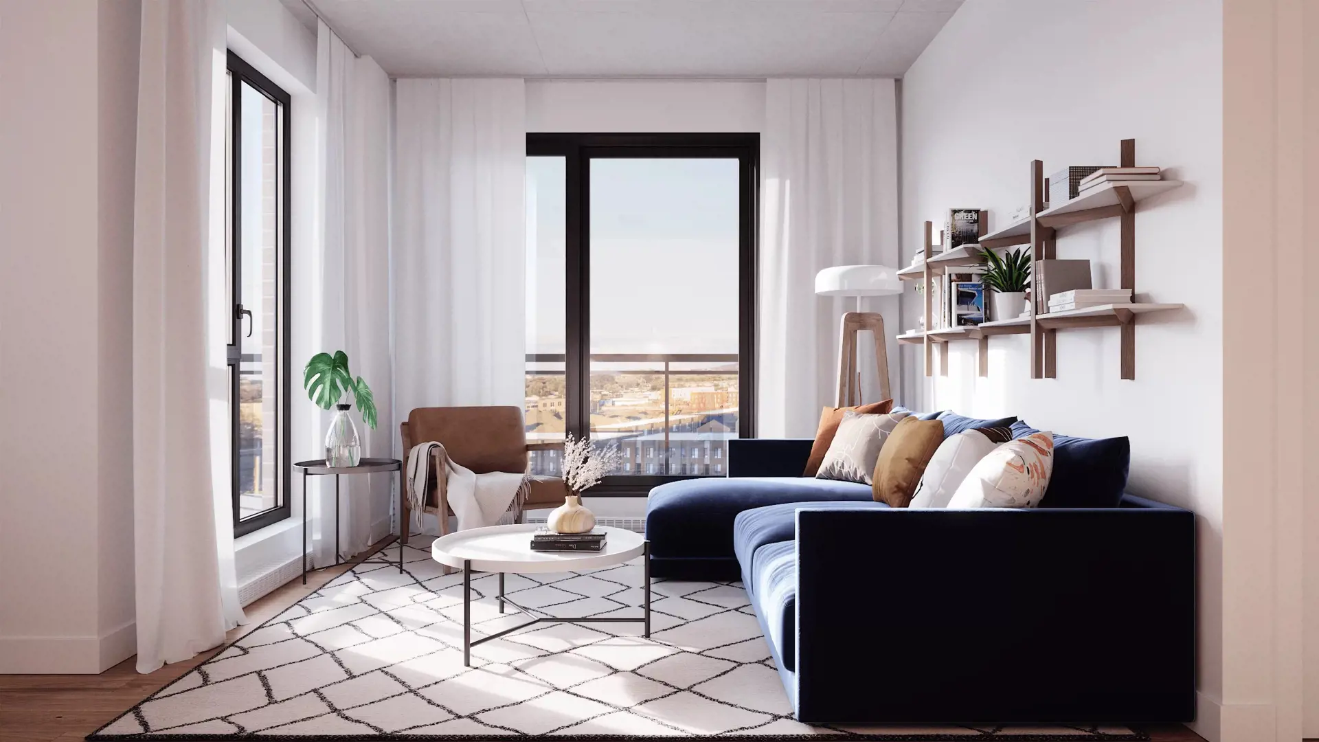 Aura Sur Le Square – Phase 1 in Montréal — rendering 11