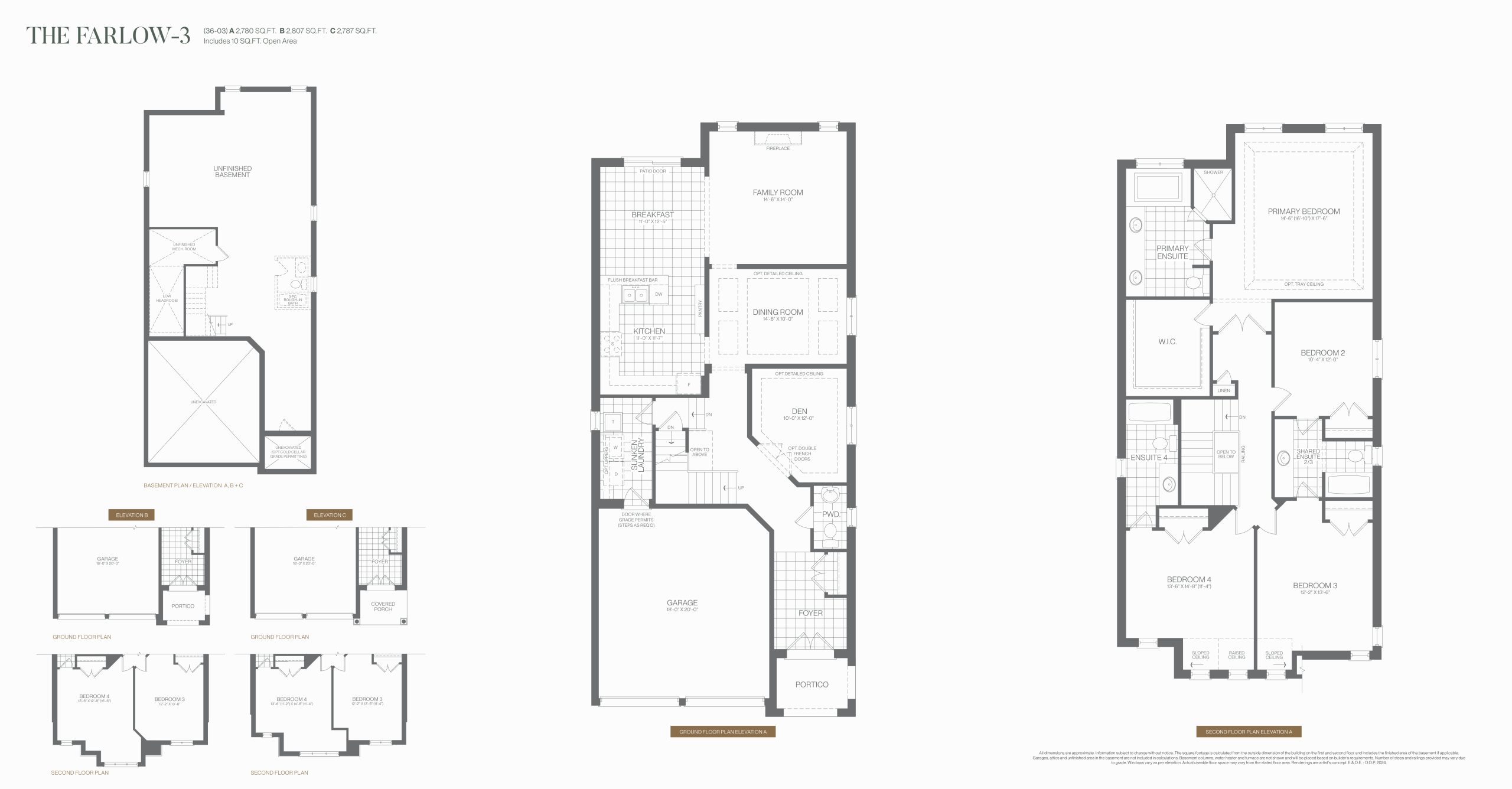 The Farlow 3 floor plan