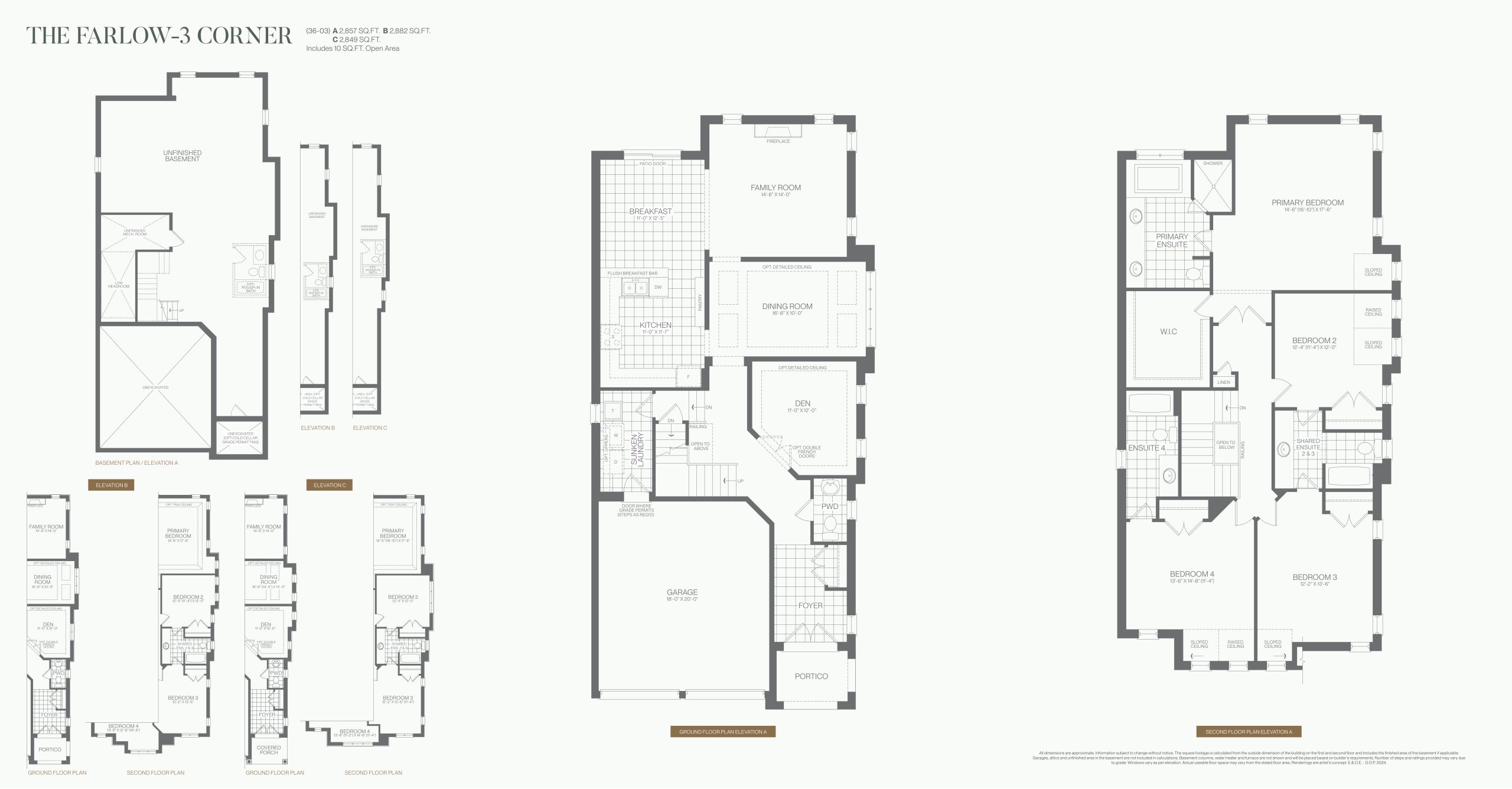 The Farlow 3 Corner floor plan
