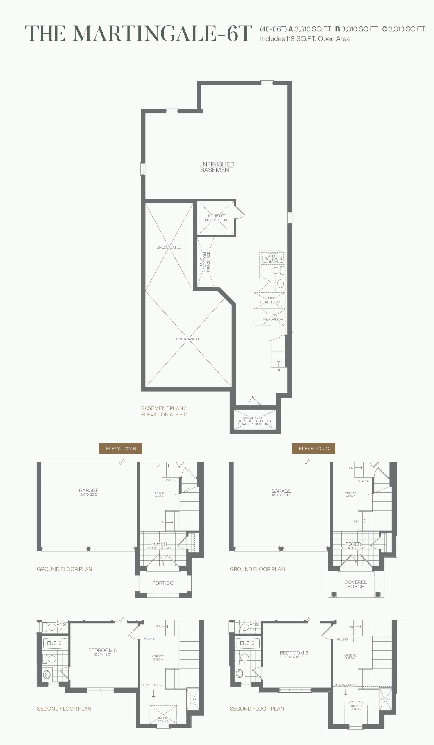 The Martingale 6T (Basement) floor plan