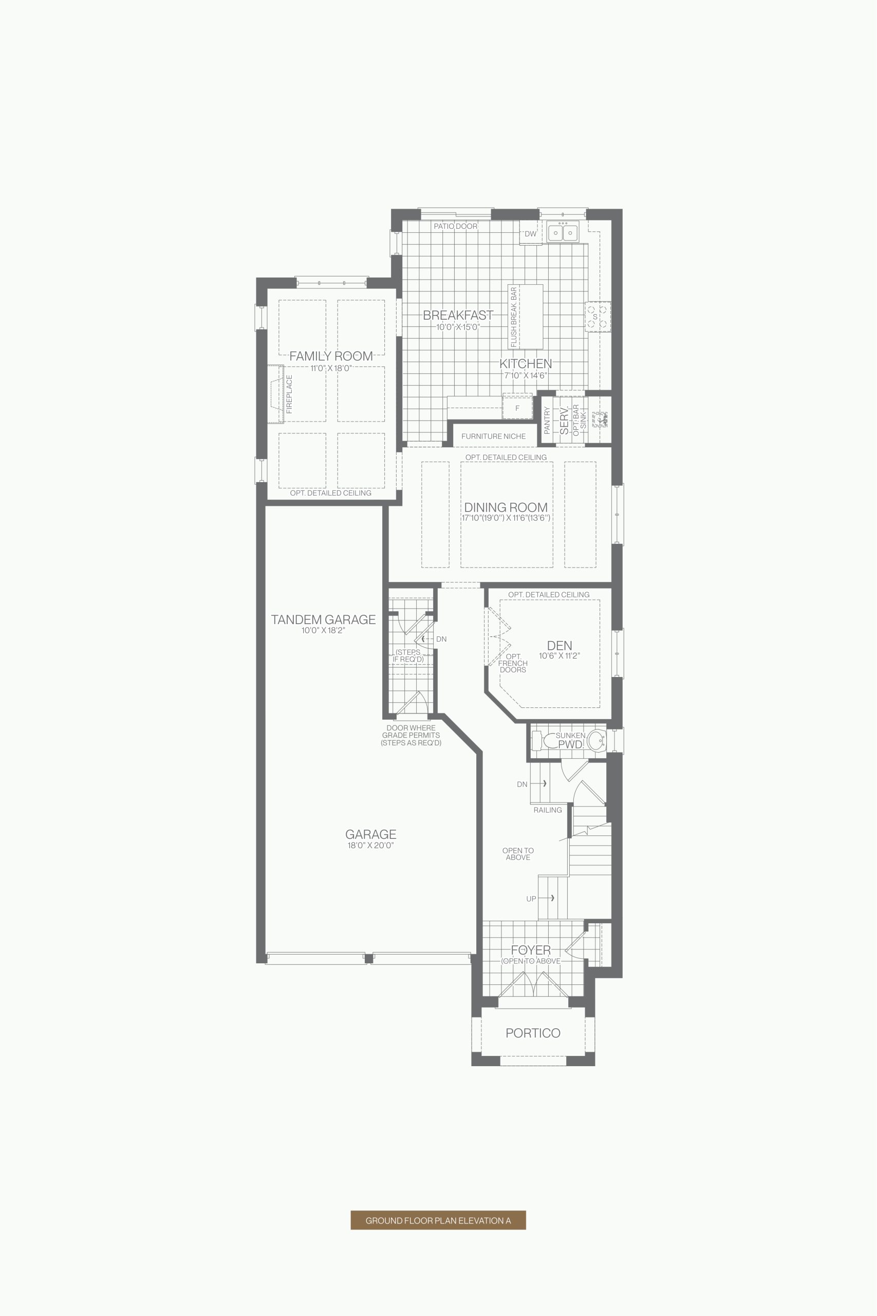 The Martingale 6T (Ground Floor) floor plan